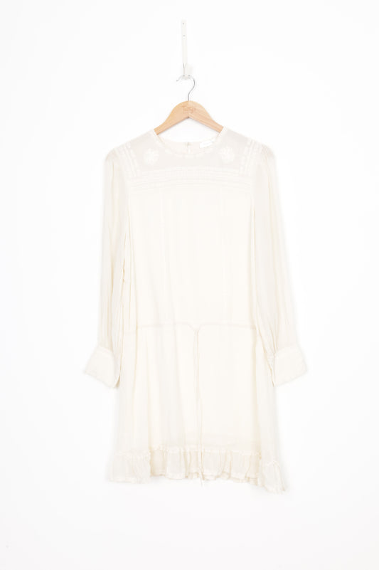 Anine Bing Womens Cream Dress Size 8
