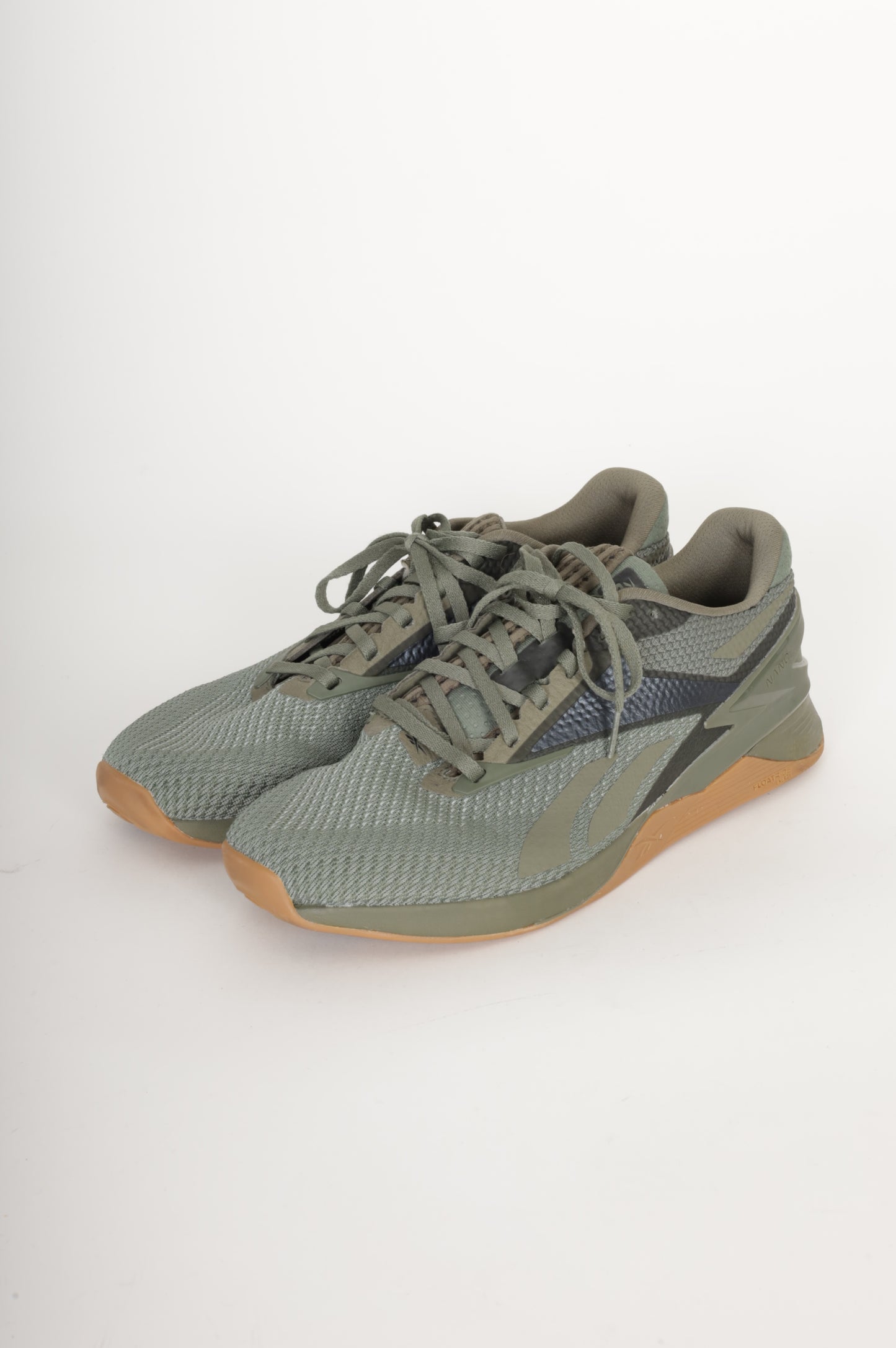 Reebok Mens Green Sneakers Size EU 45