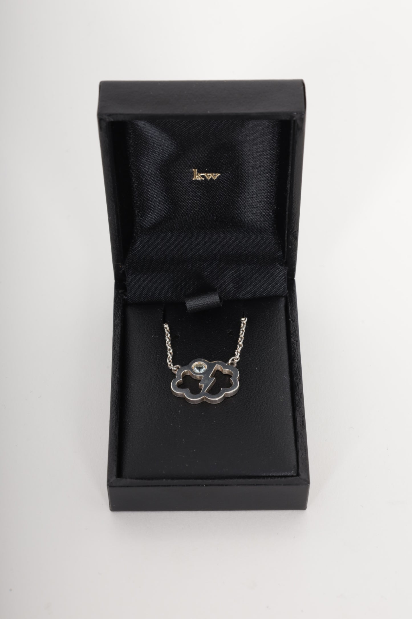 Karen Walker Womens Silver Necklace Size O/S