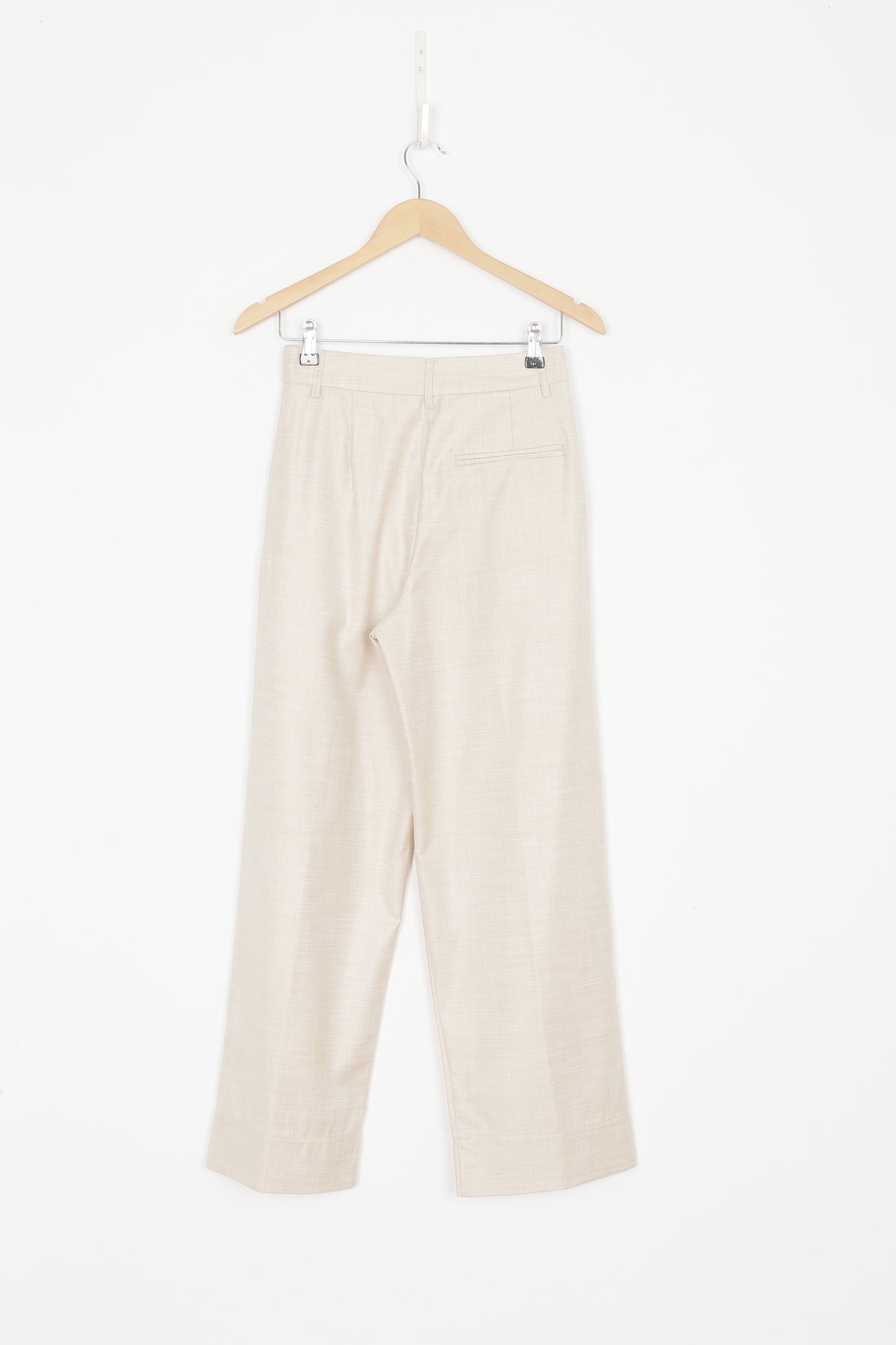 Caitlin Crisp Womens Beige Pants Size 6