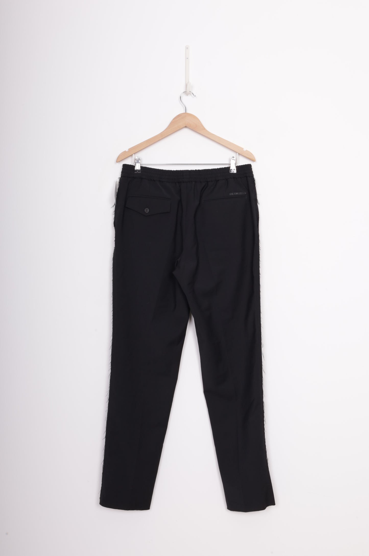 Golden Goose Mens Black Pants Size 50