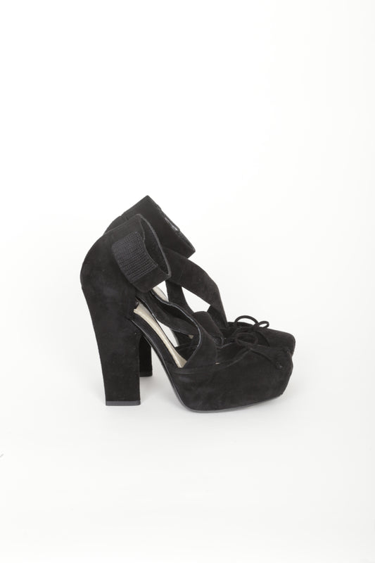 Christian Dior Womens Black Heels Size EU 38