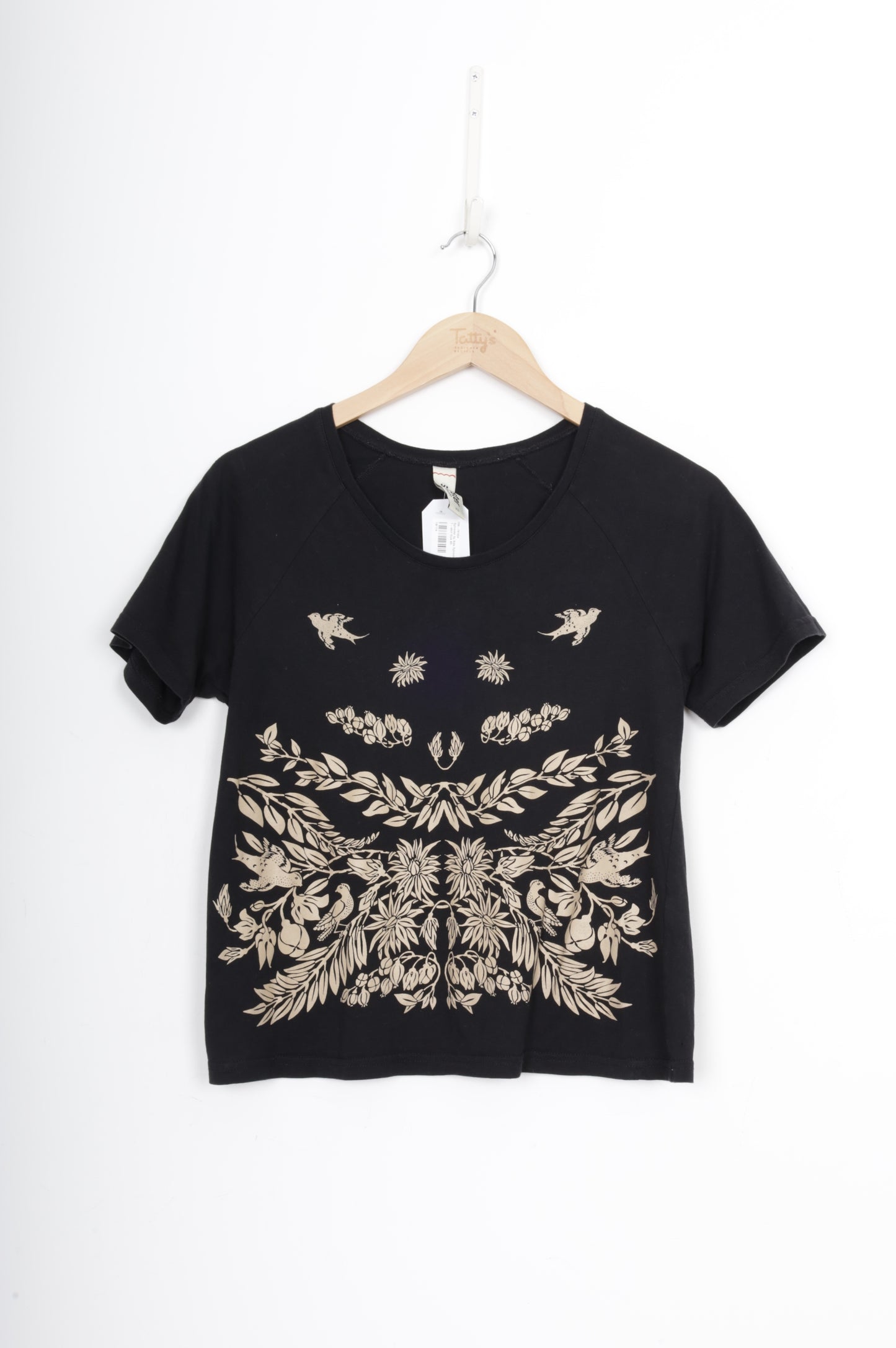 Sylvester by Kate Sylvester Womens Black T-shirt Size XS