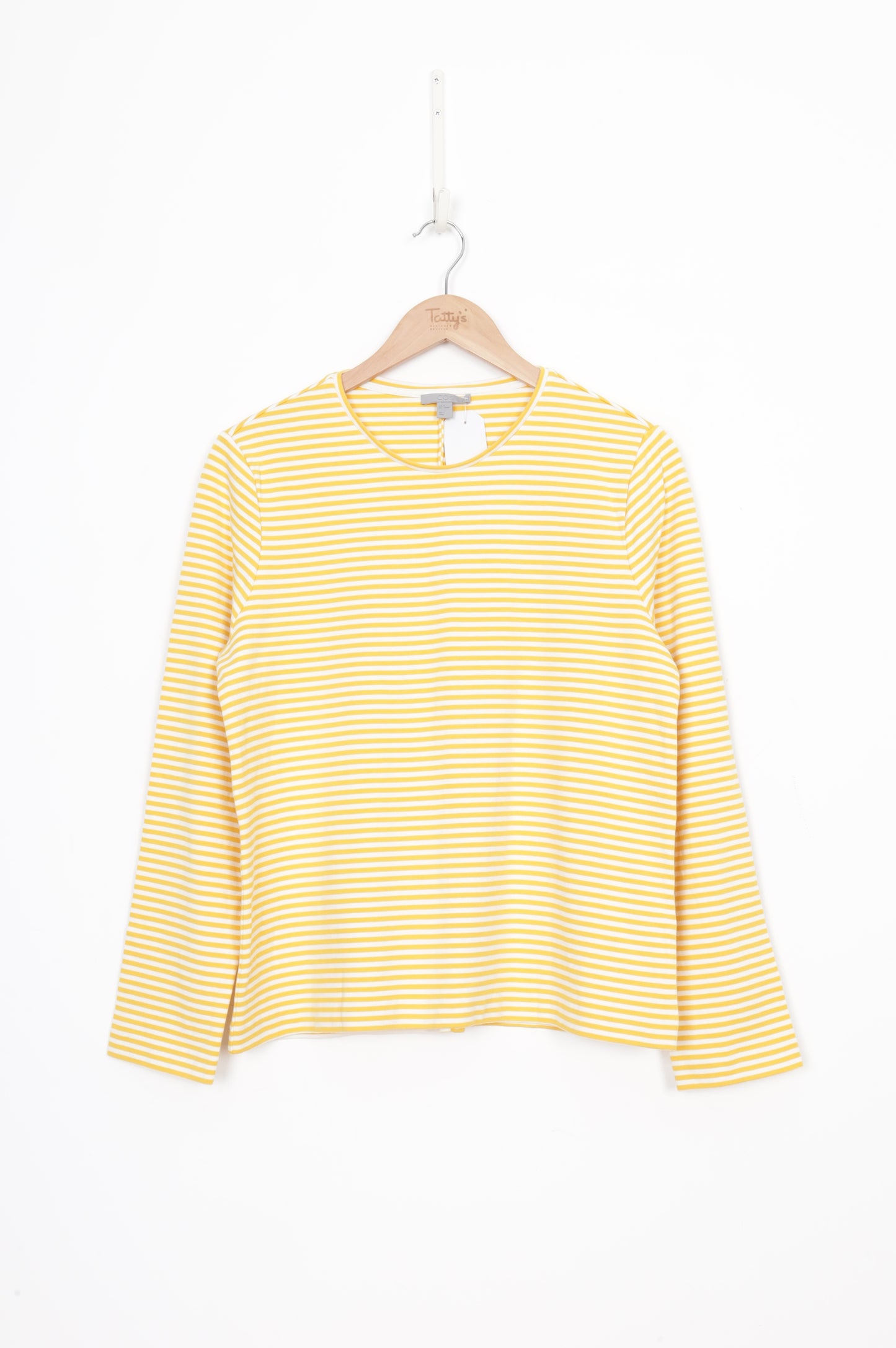 Cos Womens Yellow Top Size M