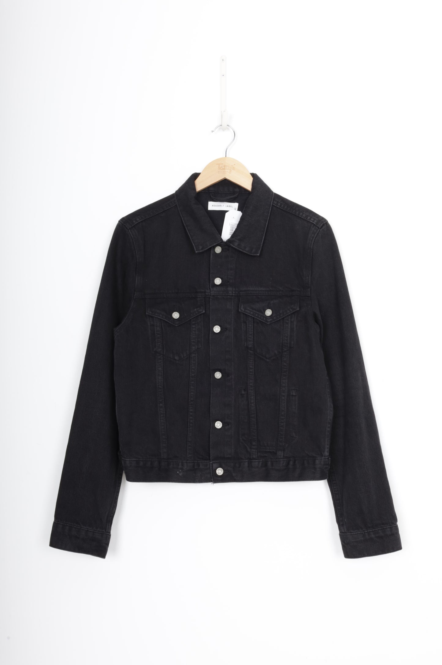 Assembly Label Womens Black Jacket Size UK 14
