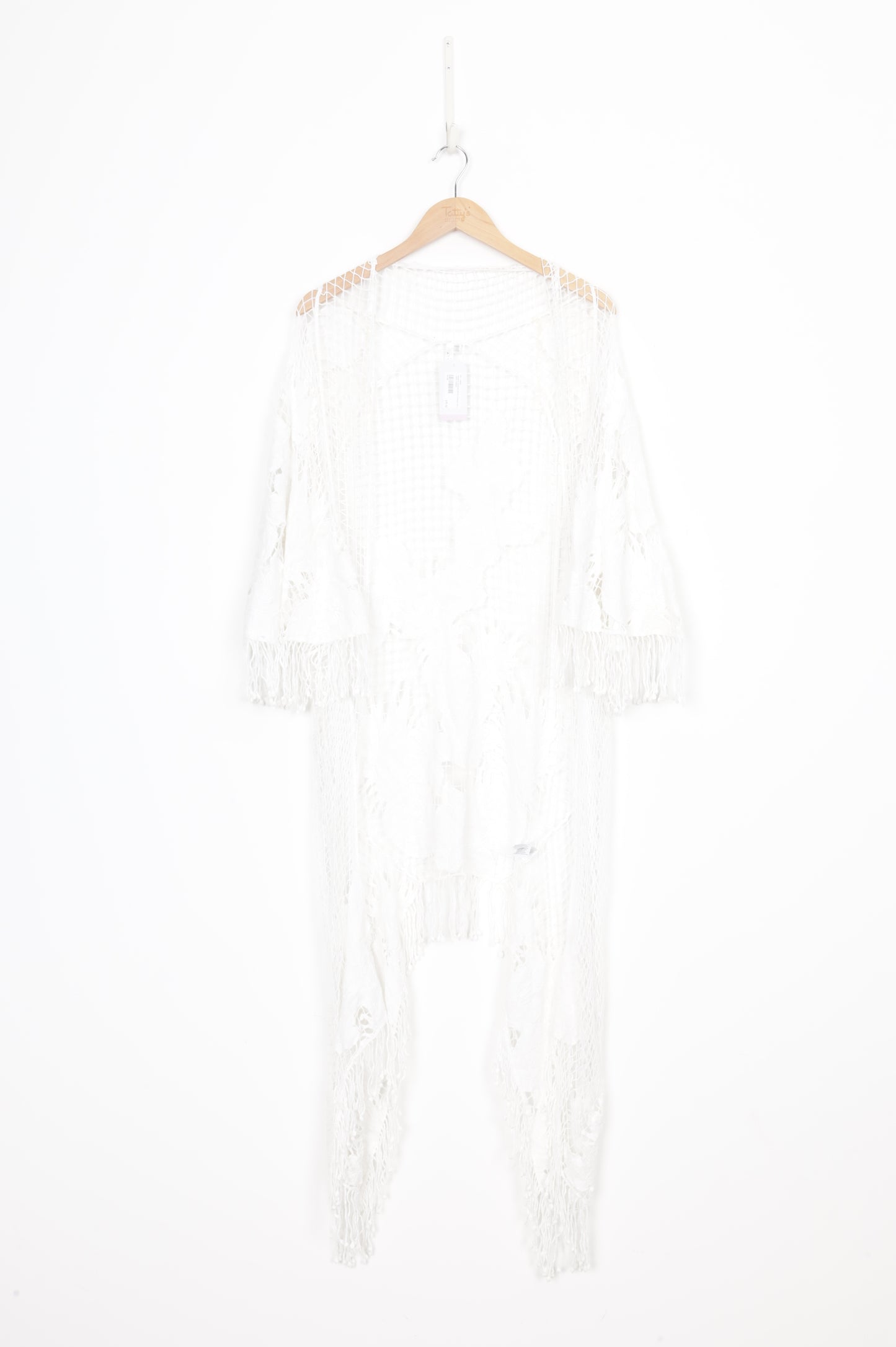 Seafollly Womens White Cardigan Size O/S