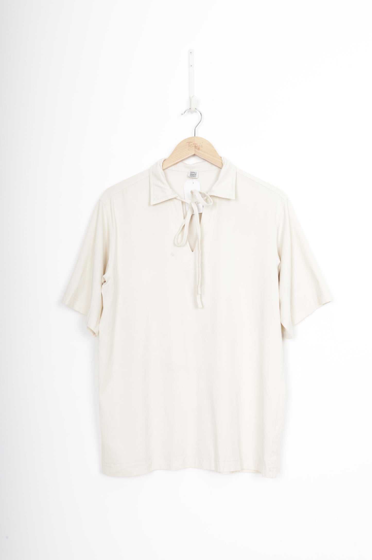 Toteme Womens Cream Shirt Size M