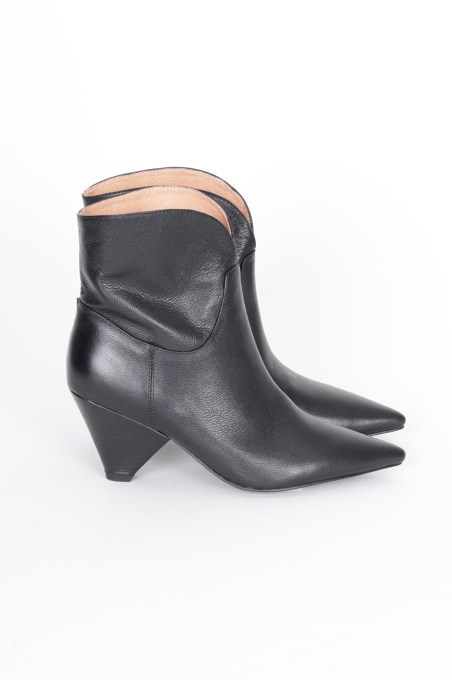 La Tribe Womens Black Boots Size EU 36
