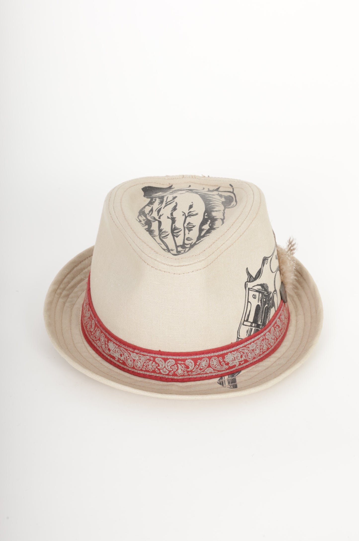 The electric line by Cassel Goorin Mens Beige Hat Size M