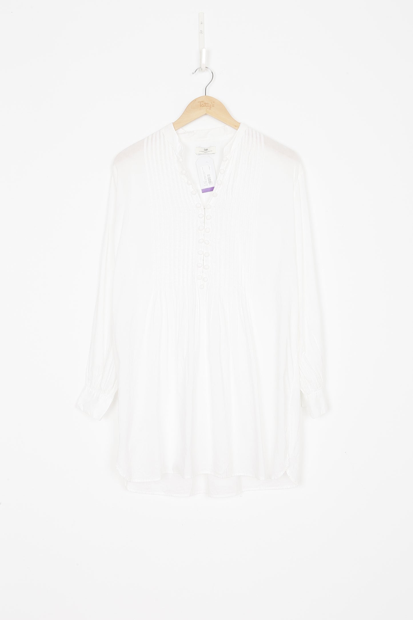 DAY Birger et Mikkelsen Womens White Blouse Size M