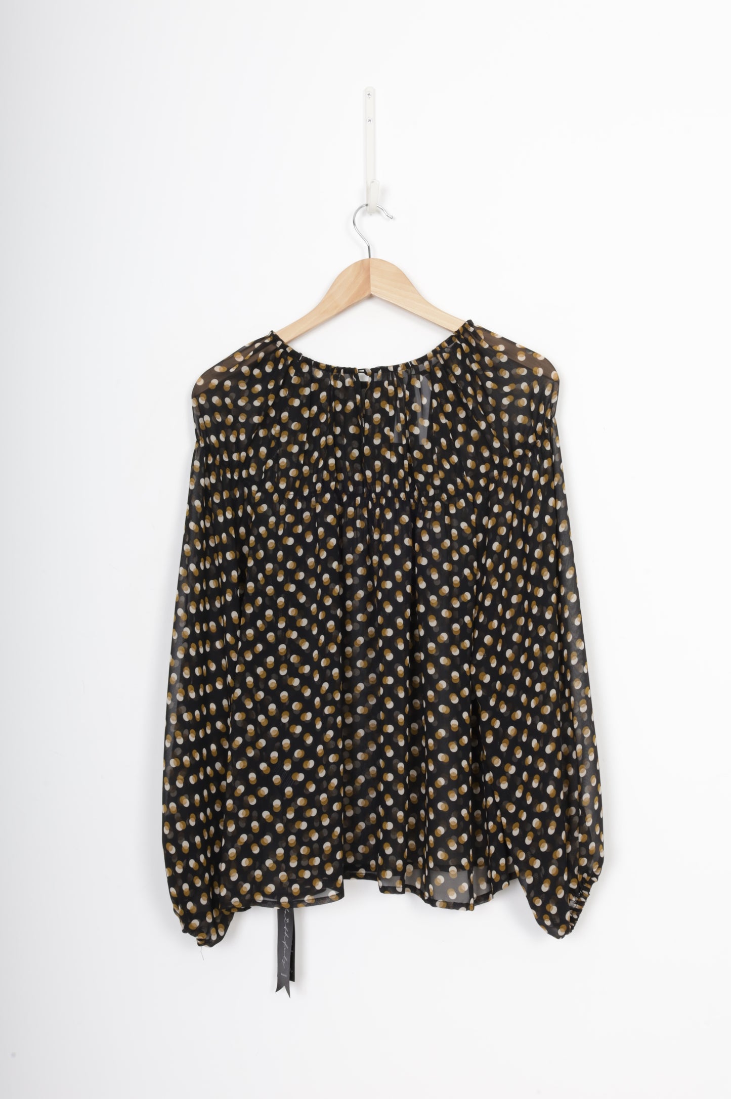 Faithfully by Moochi Womens Black Top Size 8