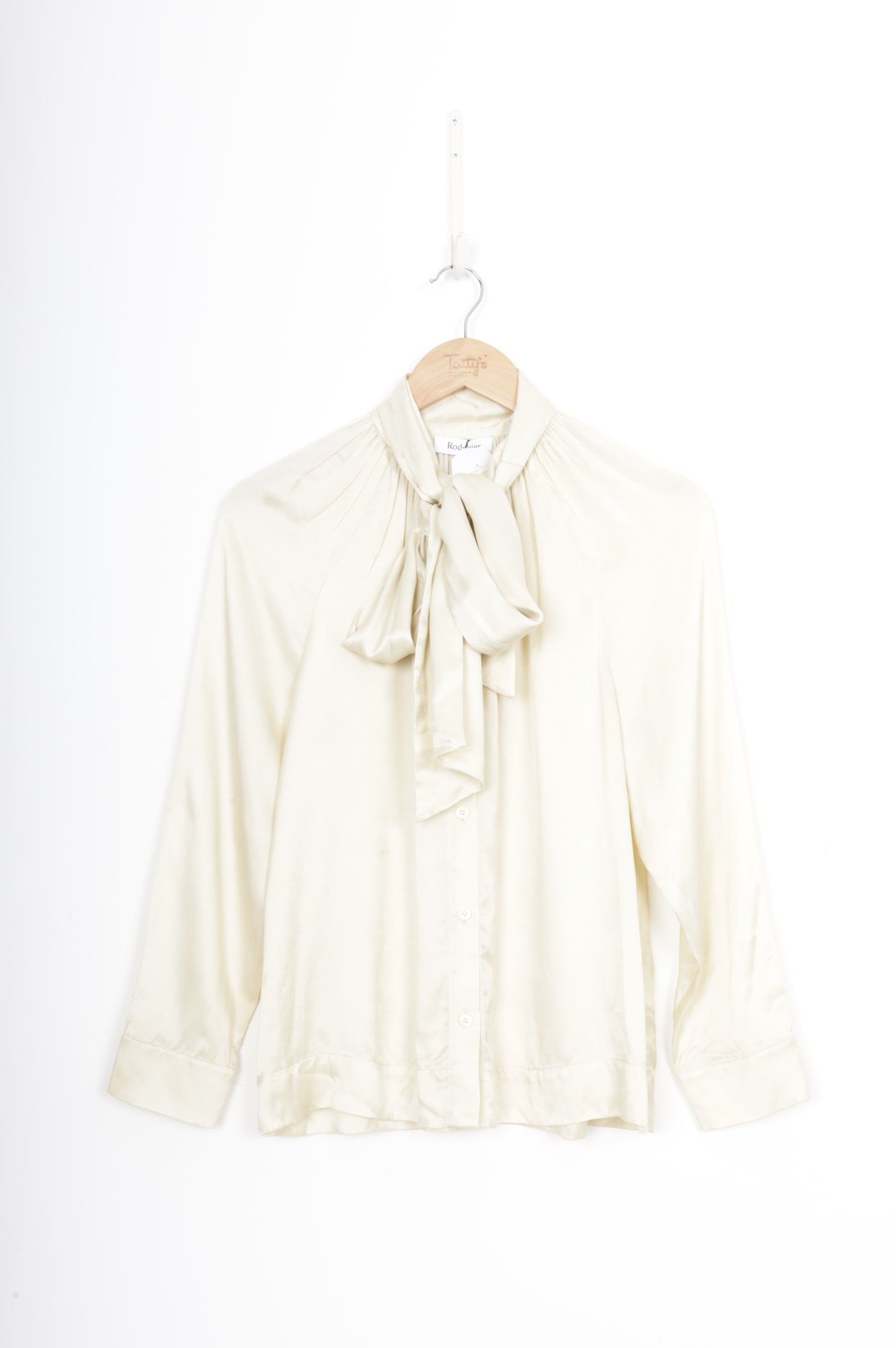 Rodebjer Womens Cream Blouse Size S