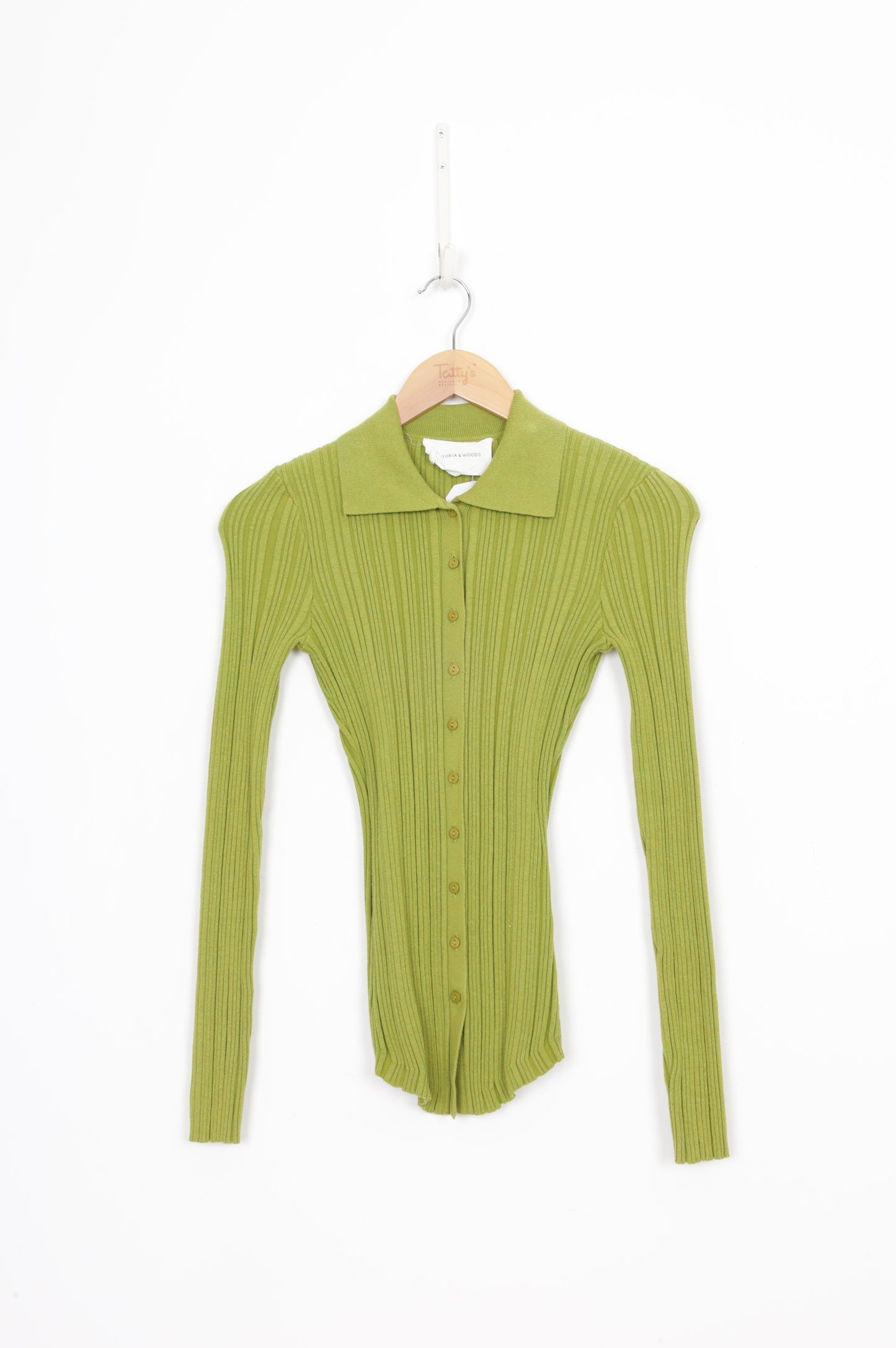 Viktoria & Woods Womens Green Cardigan Size 8