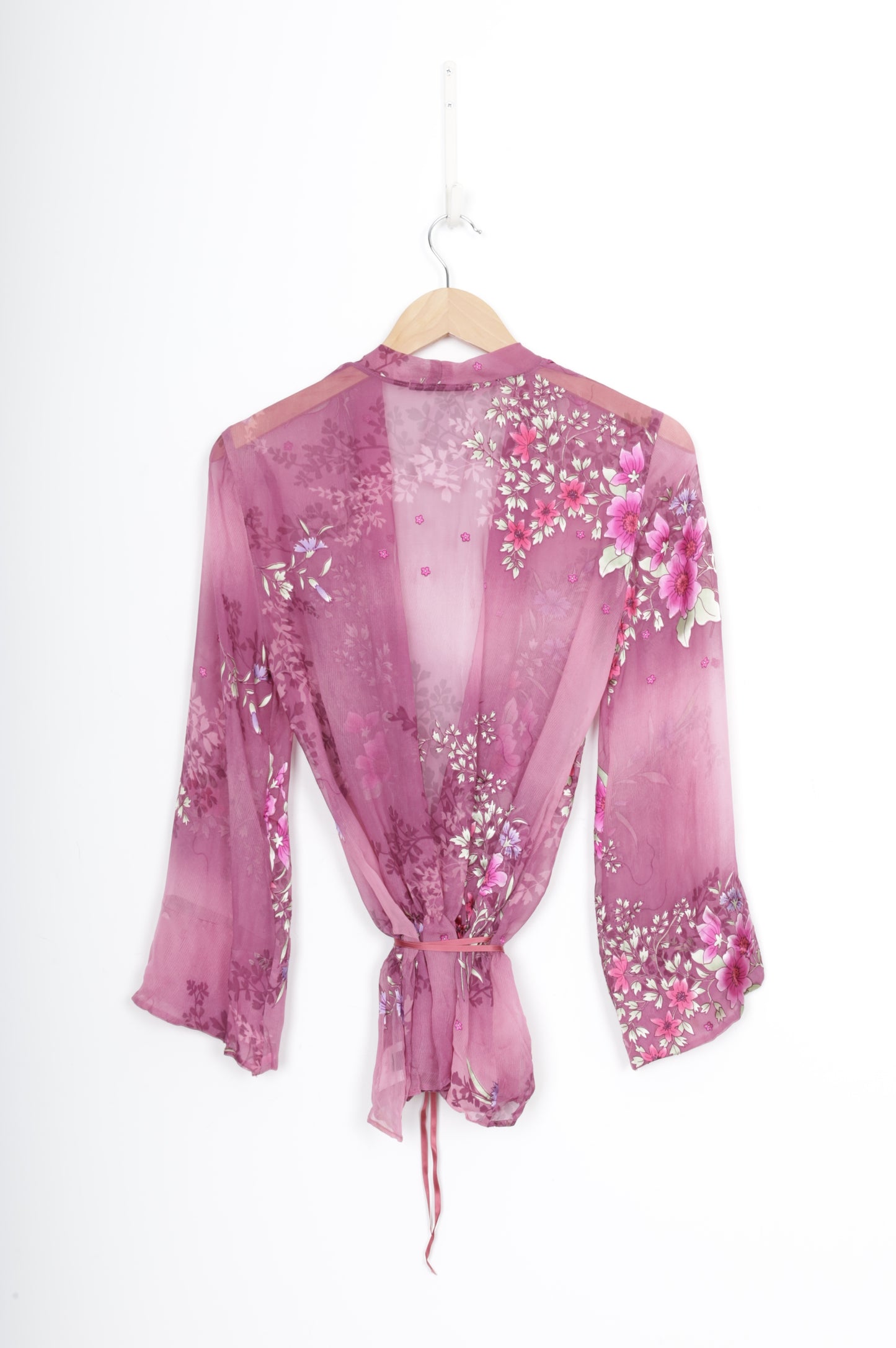 Helen Cherry Womens Purple Top Size S