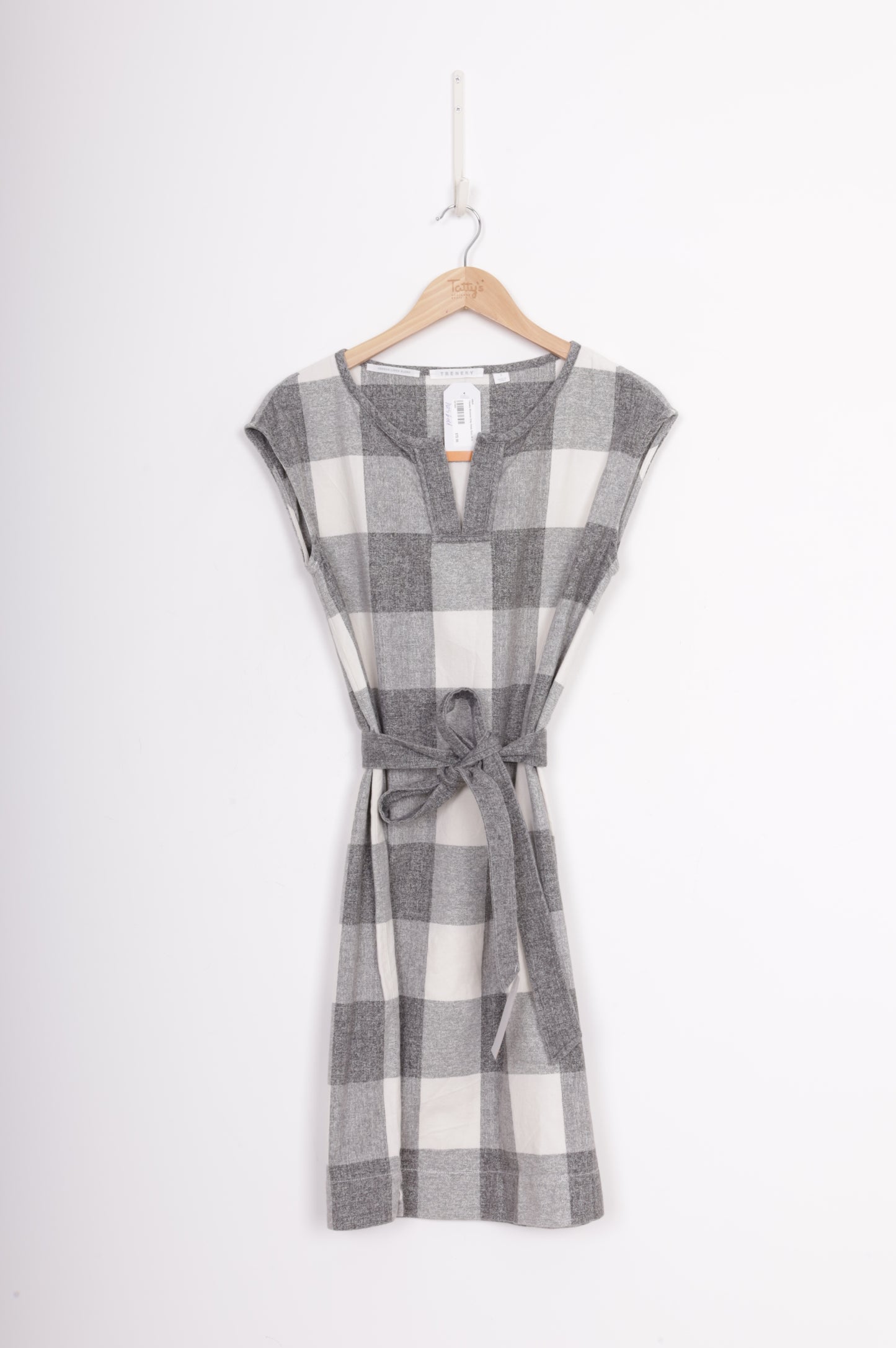 Trenery Womens Grey Dress Size UK 8