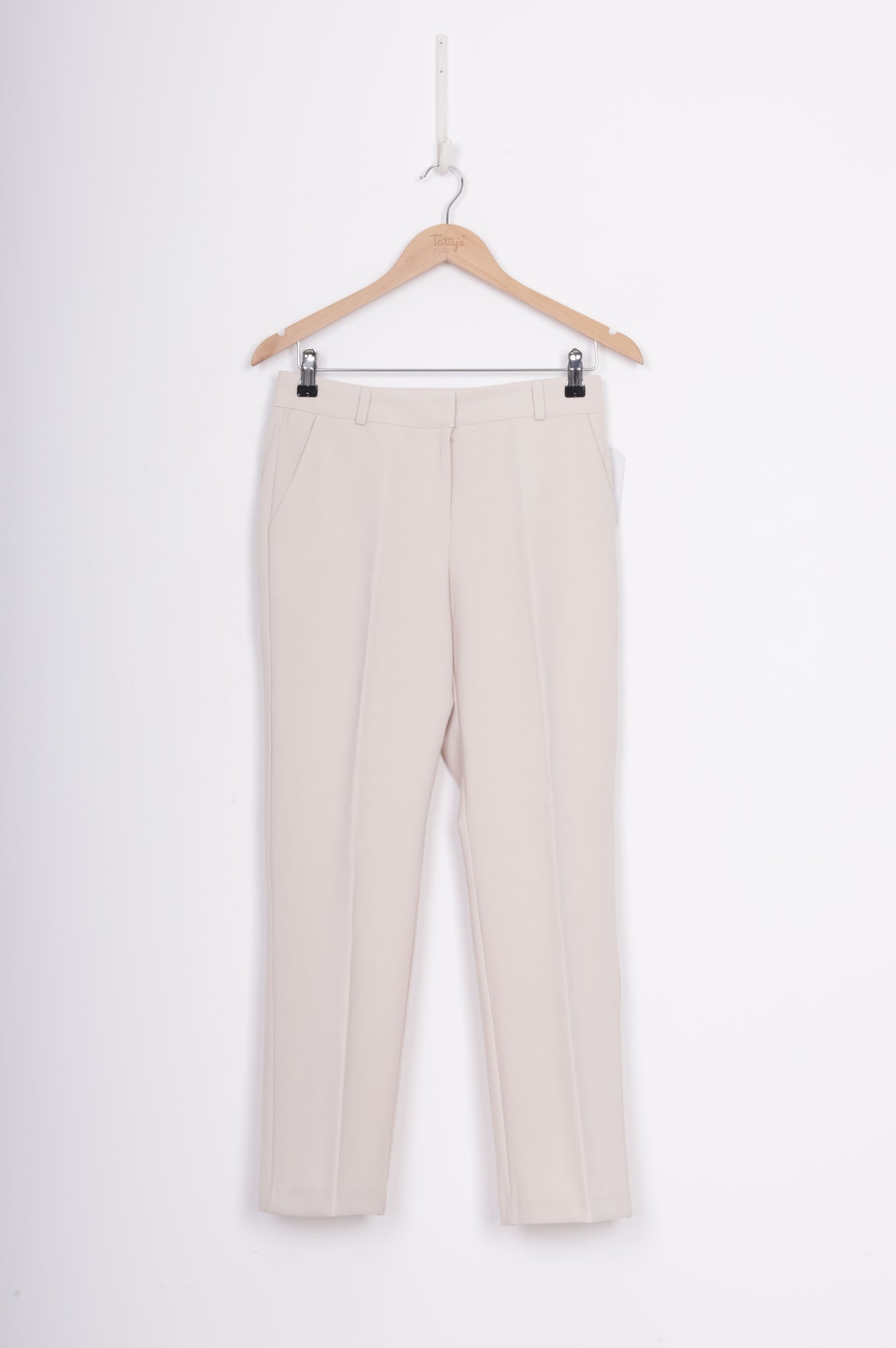 Common Unique Womens Cream Pants Size M