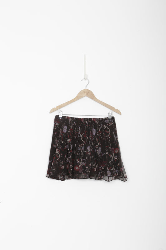 Magali Pascal Womens Brown Mini Skirt Size M