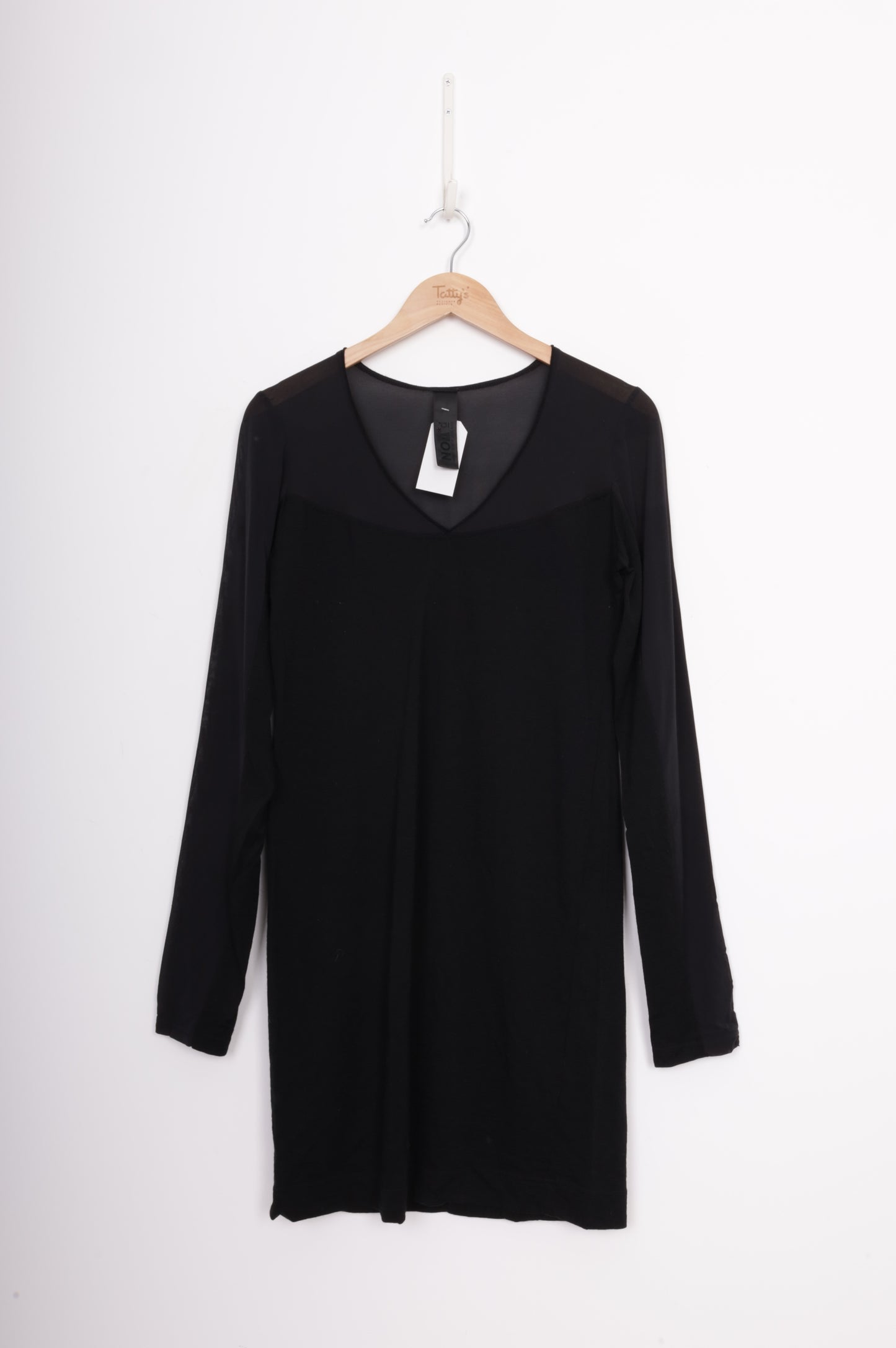 Nom D Womens Black Dress Size 12