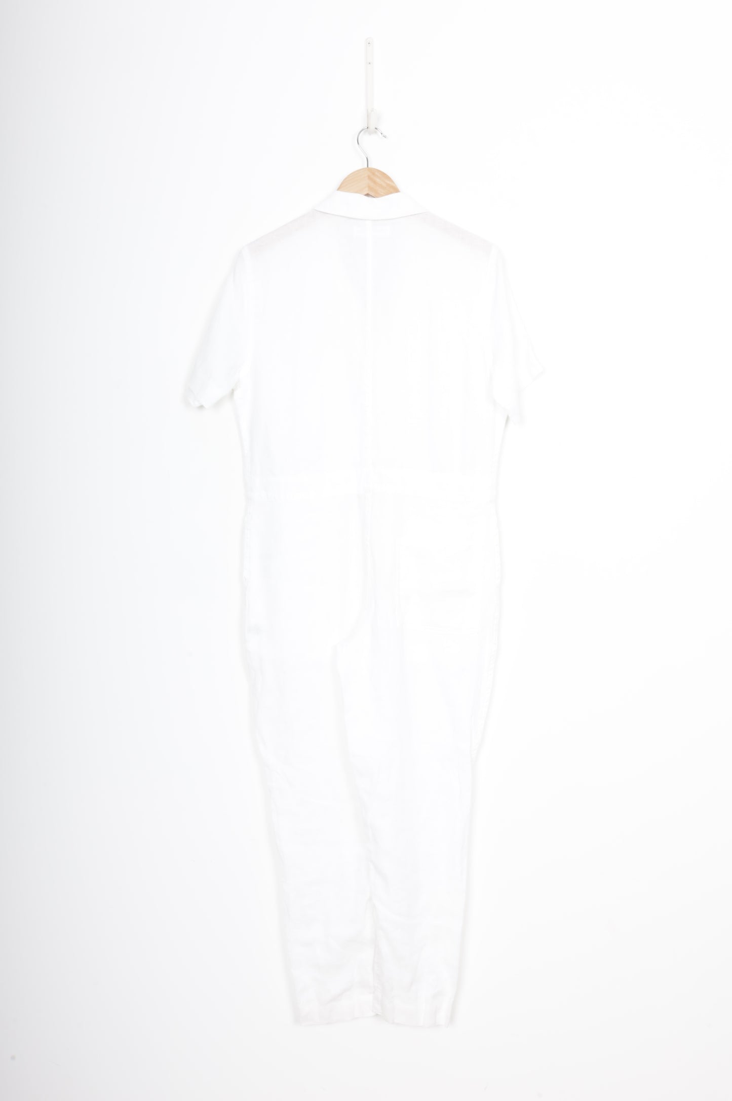 Assembly Label Womens White Jumpsuit Size 8