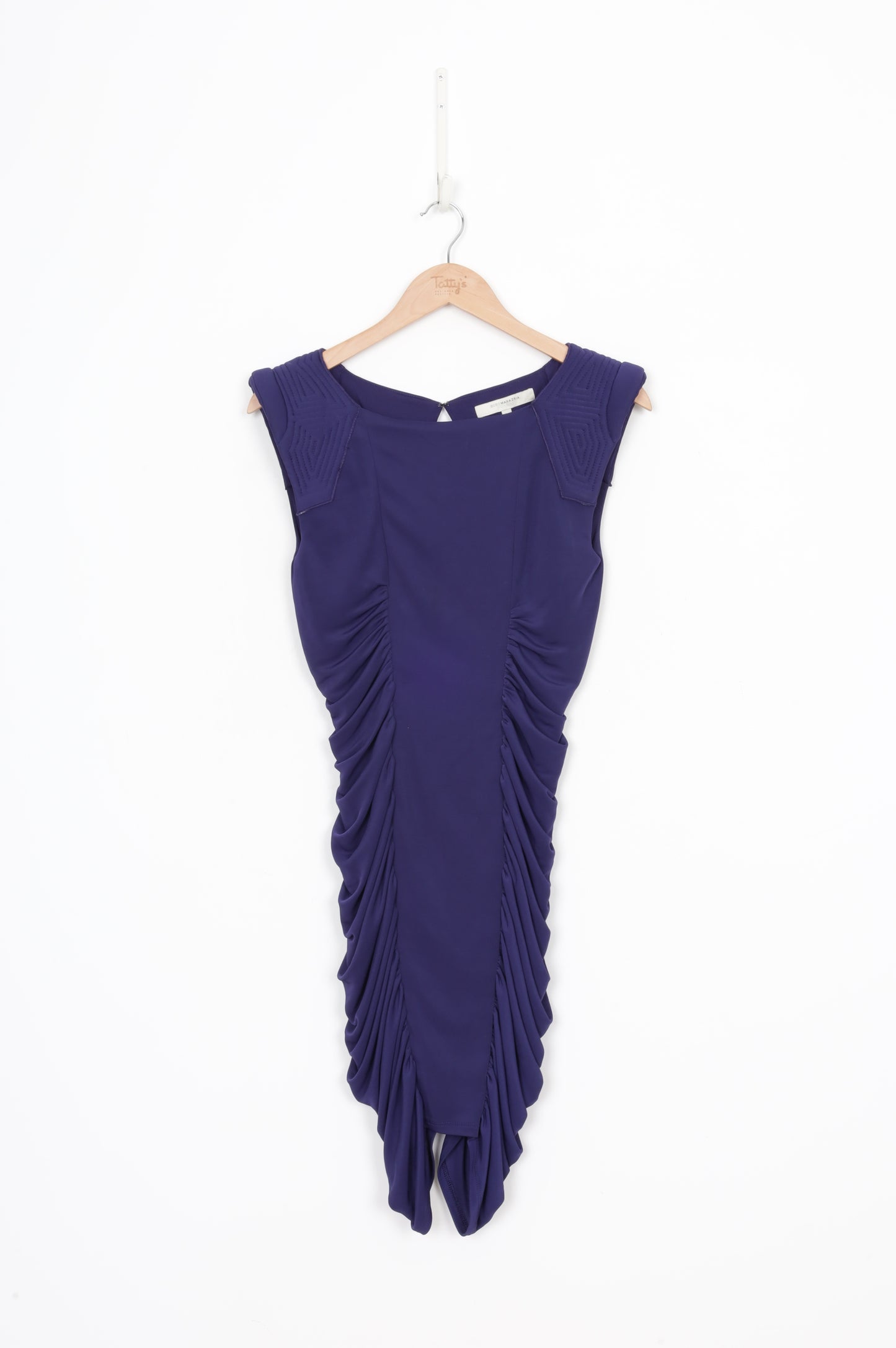 BCBGMAXAZRIA Runway Womens Purple Dress Size XS