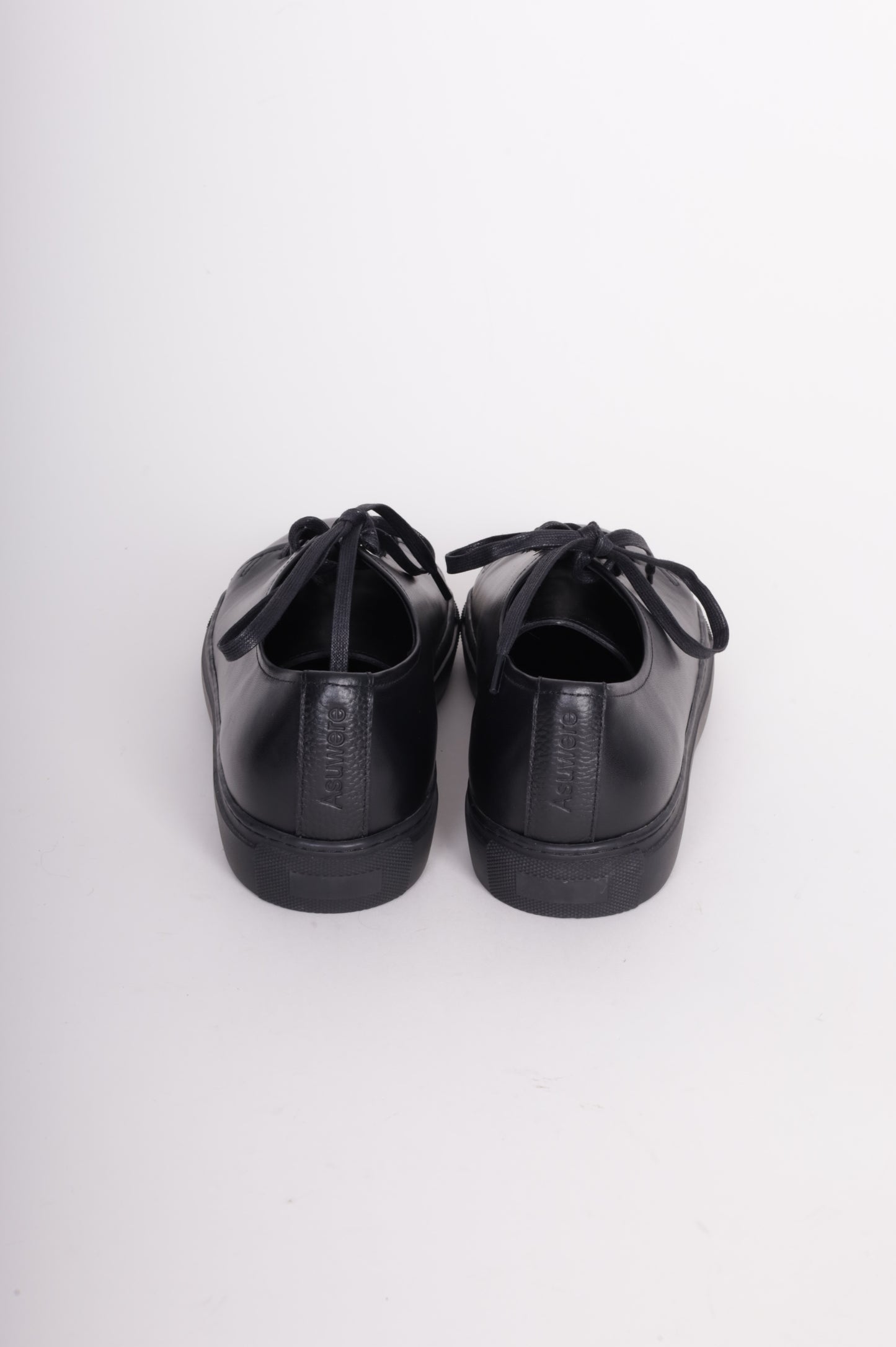 Asuwere Mens Black Sneakers Size EU 42