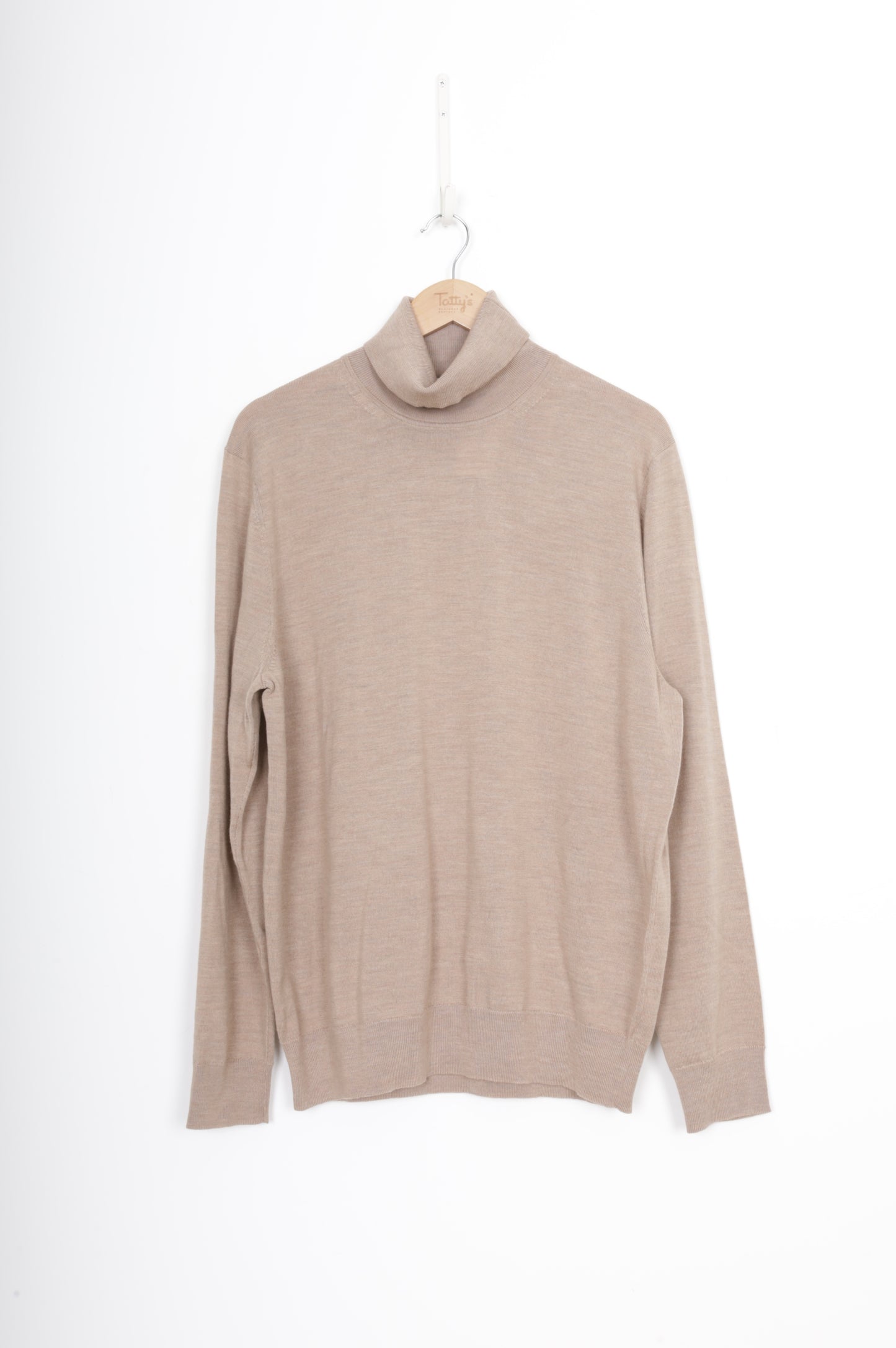 Charles Tyrwhitt Womens Beige Jumper Size L