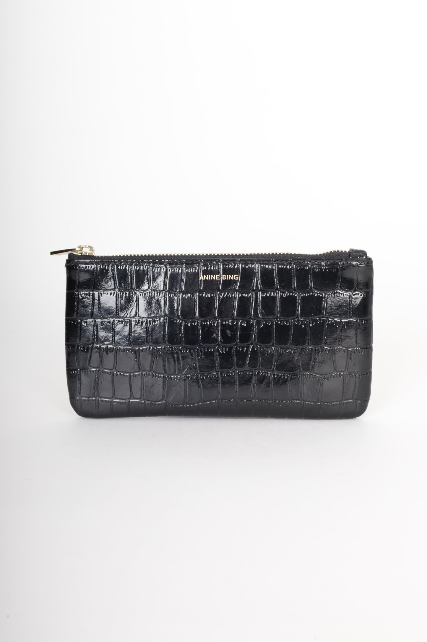 Anine Bing Womens Black Wallet Size O/S