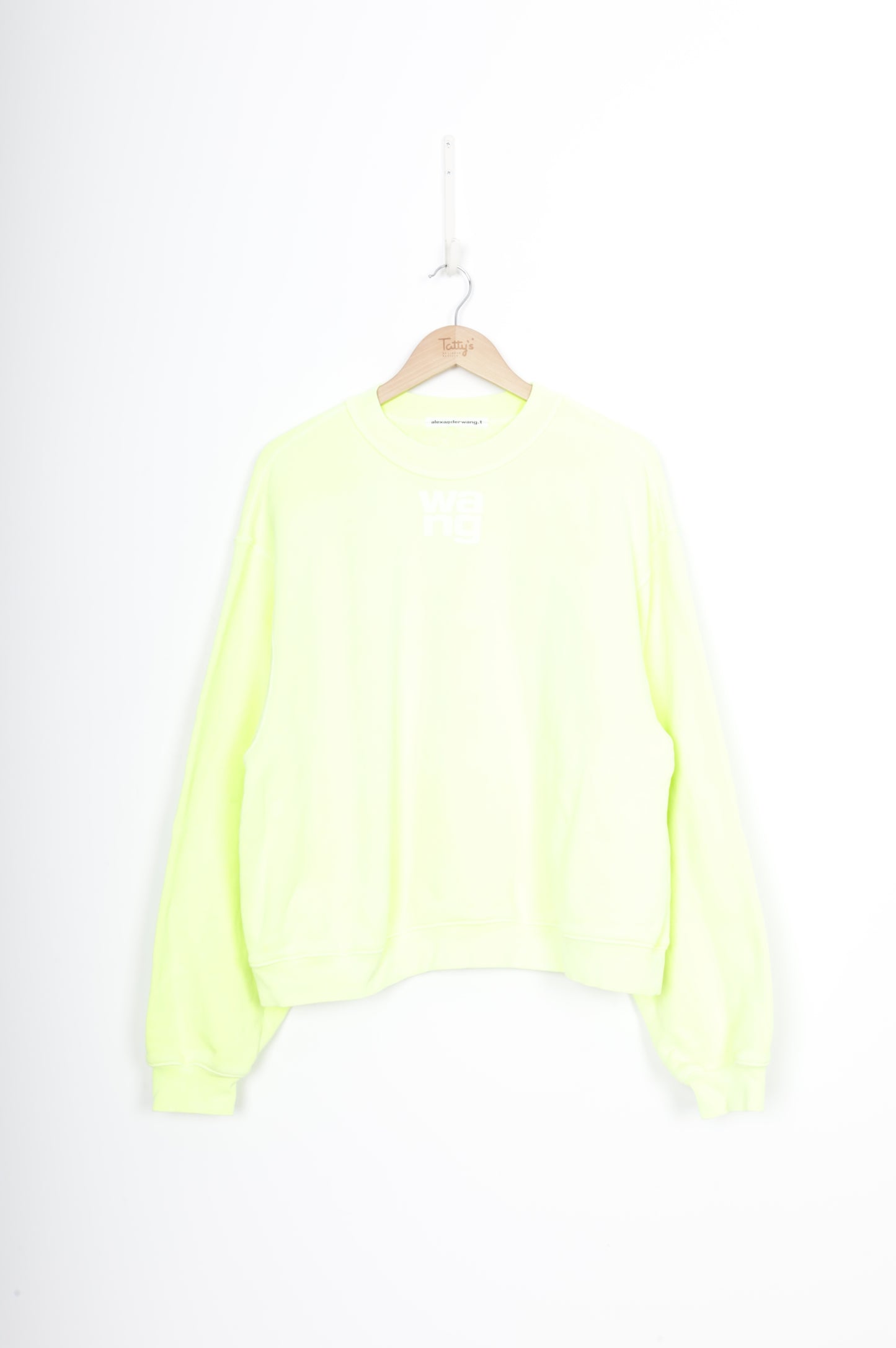 Alexander Wang T Womens Green Jumper Size L
