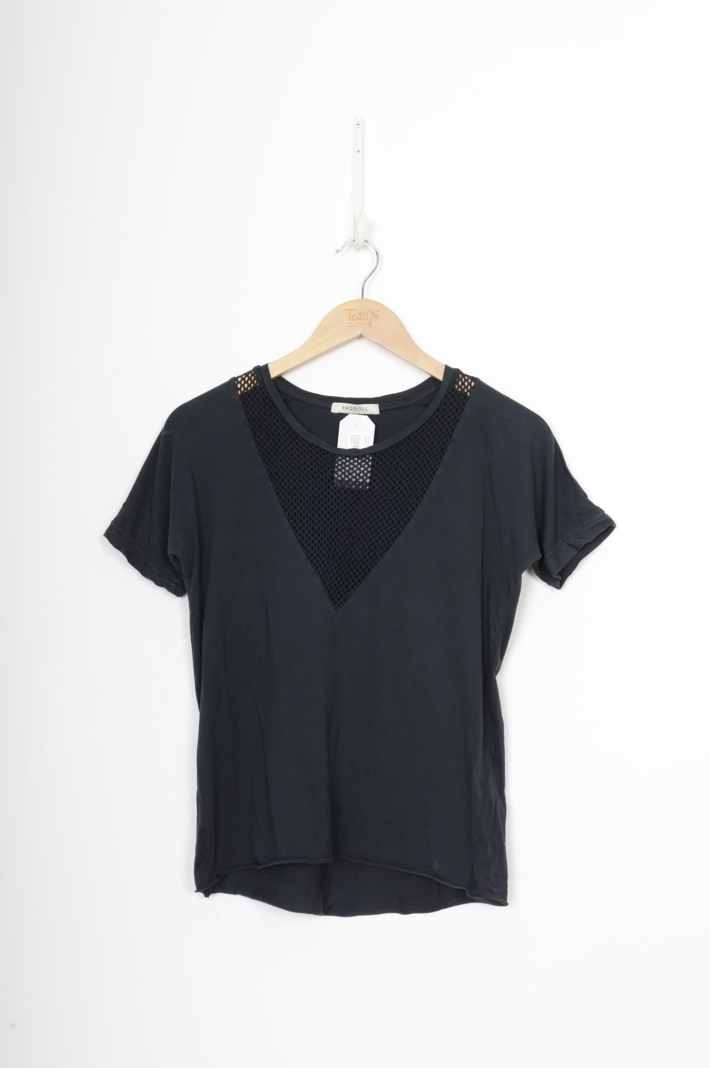ragdoll Womens Black Top Size XS