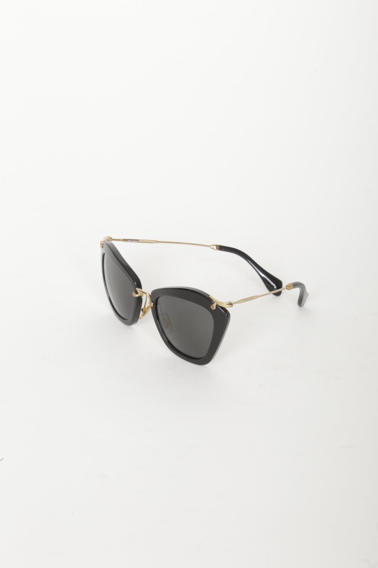 Miu Miu Unisex Black Sunglasses Size O/S