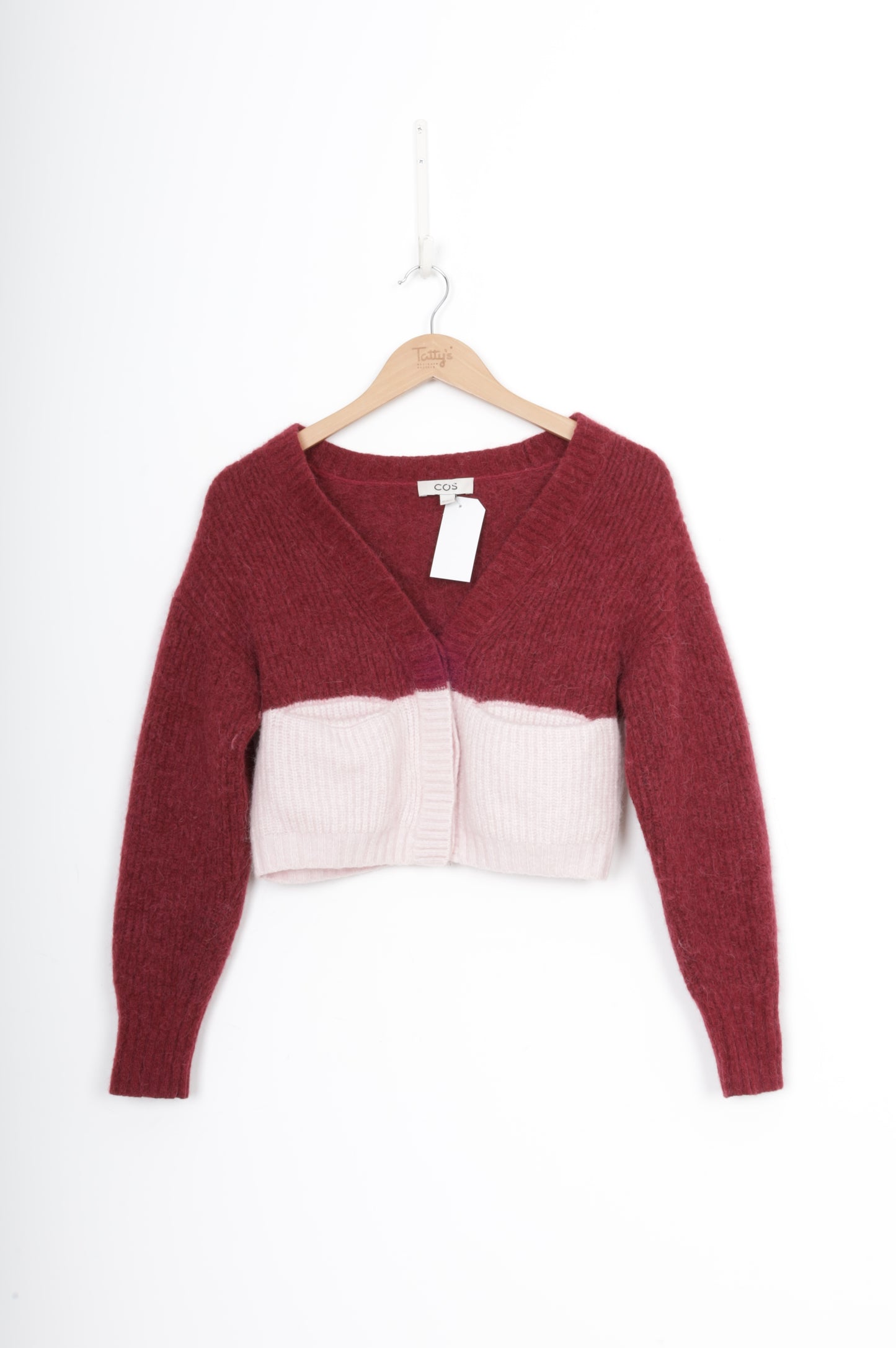 Cos Womens Pink Cardigan Size XS