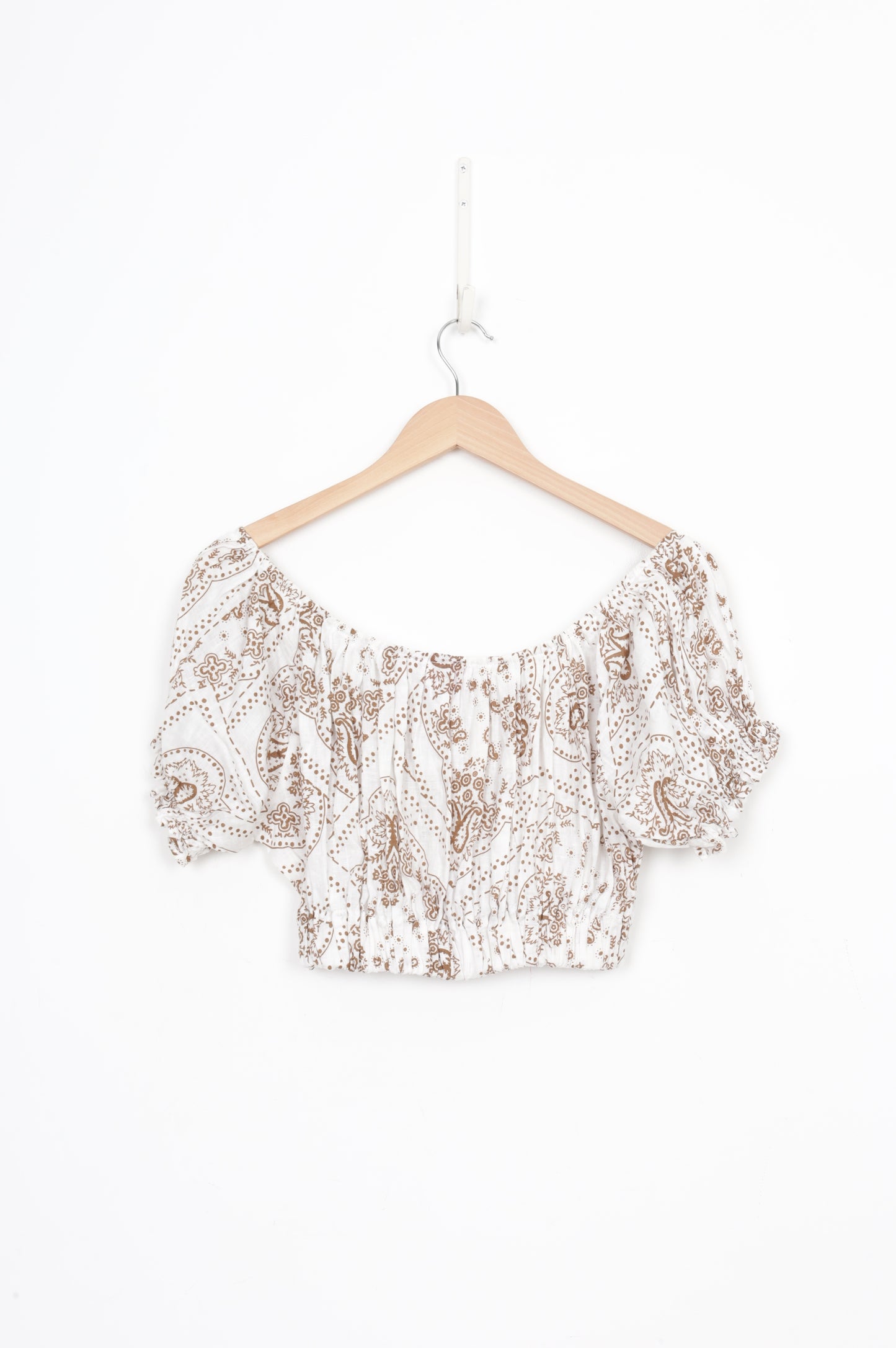 Innika Womens Beige Top Size 1