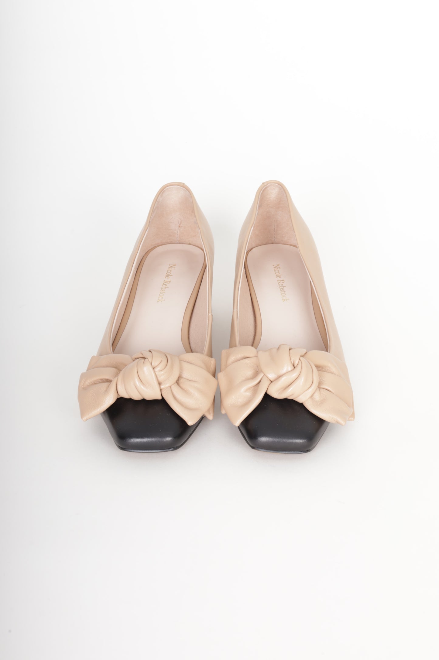 Nicole Rebstock Womens Beige Shoes Size EU 39