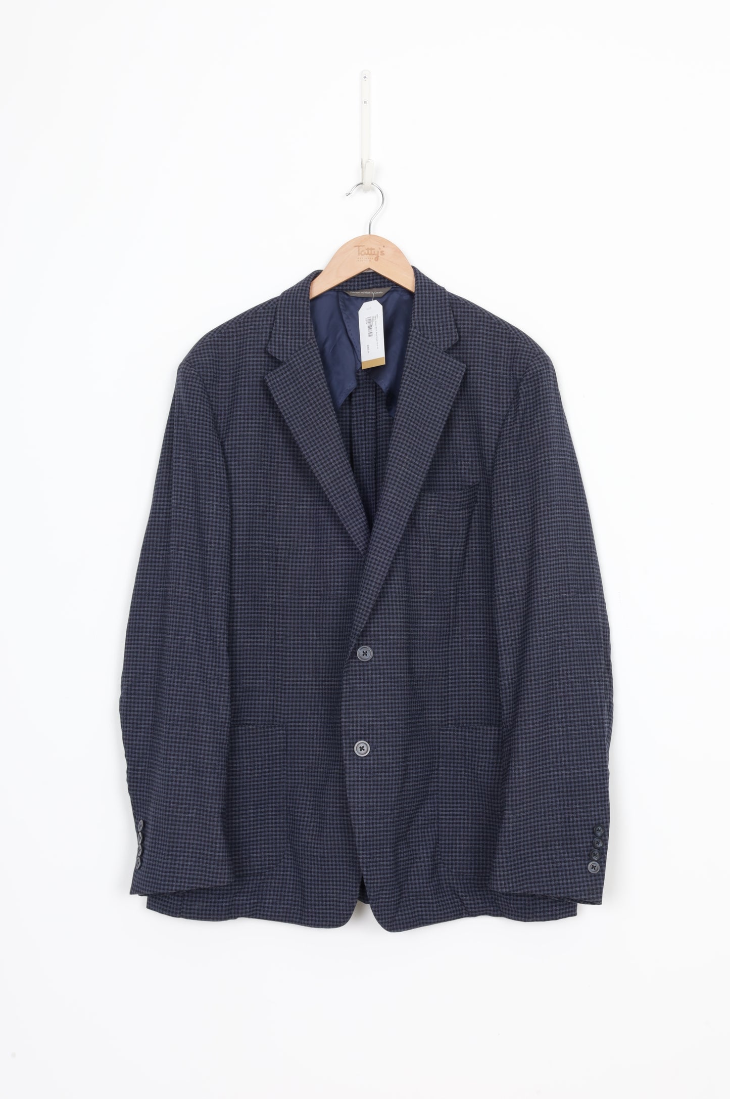 Harry Rosen Mens Blue Blazer Size 46