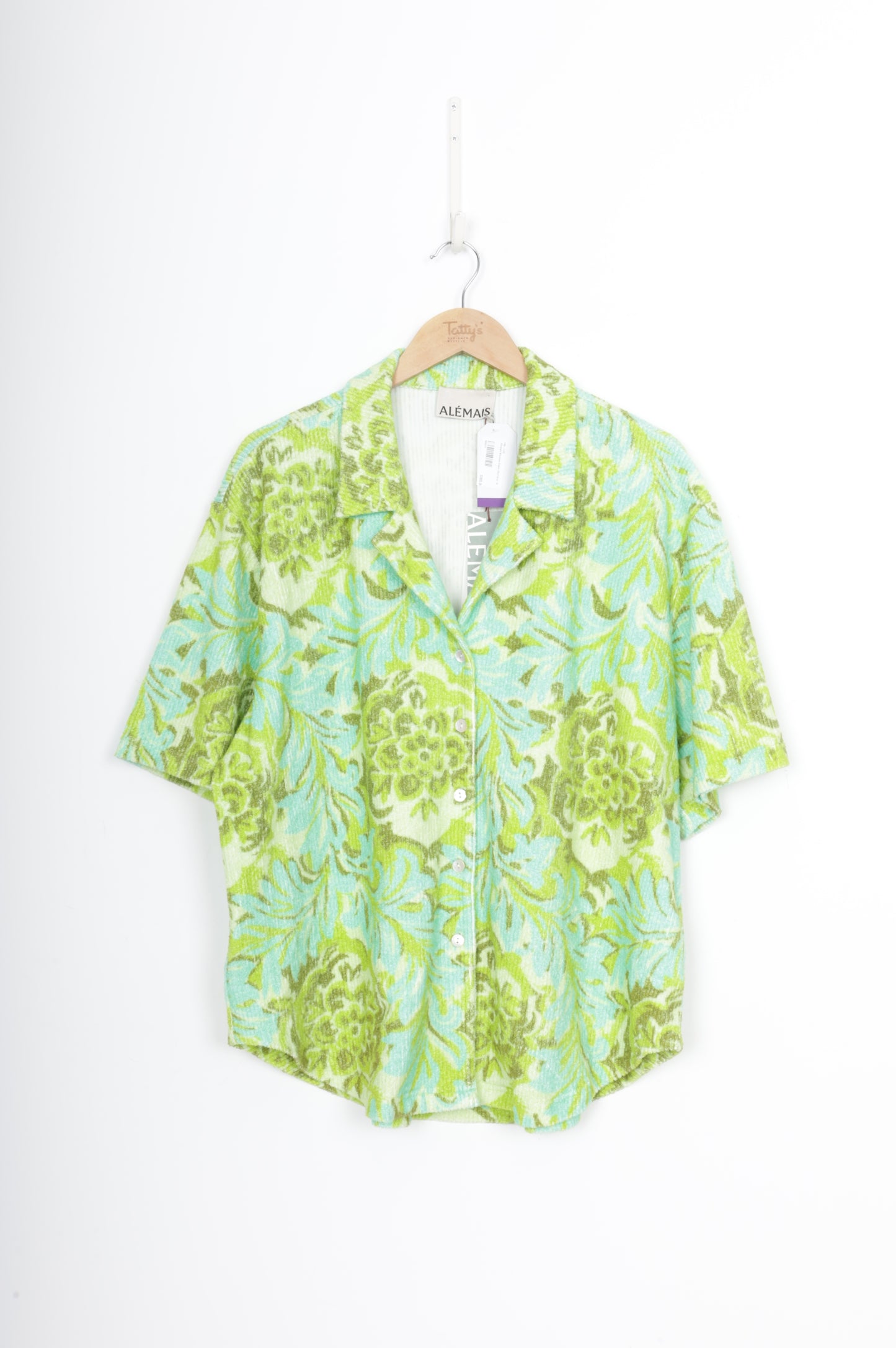 Alemais Womens Green Shirt Size 16