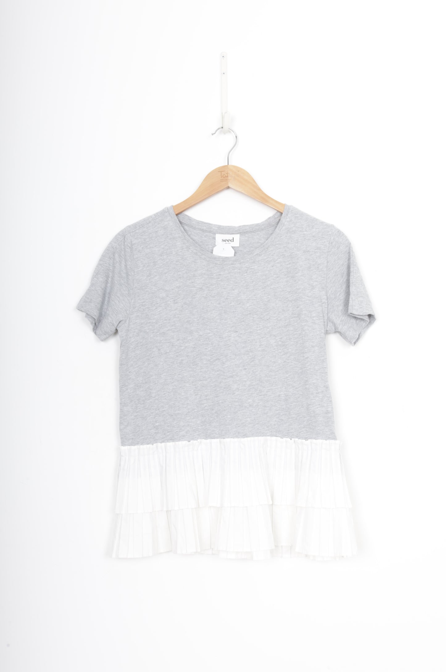 Seed Womens Grey Top Size XS