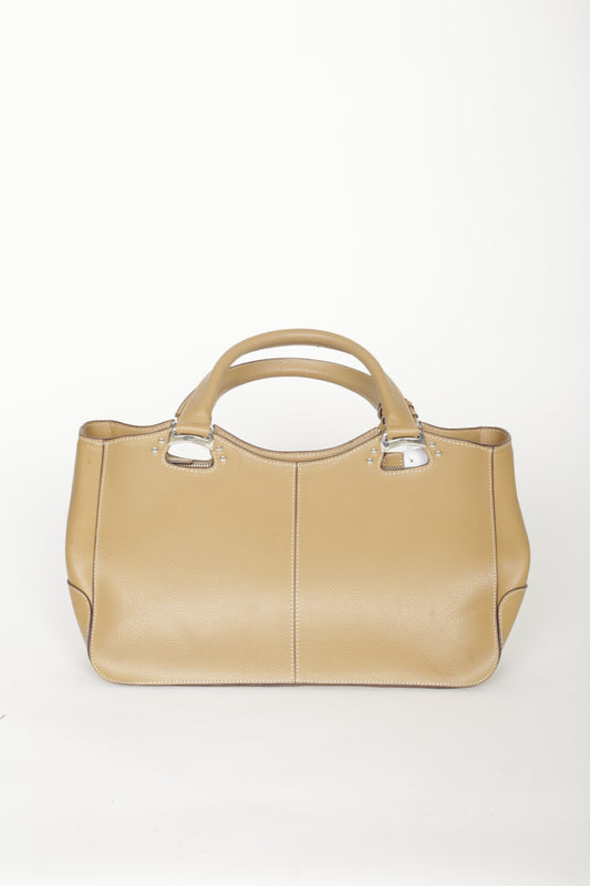 Tods  Womens Beige Bag Size L