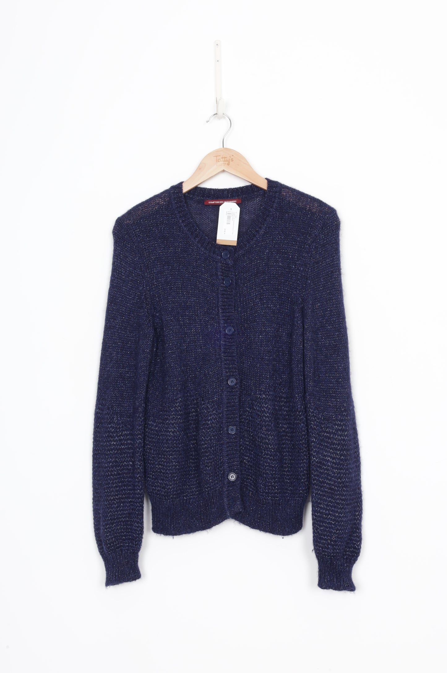 Comptoir Des Cotonniers Womens Purple Cardigan Size S