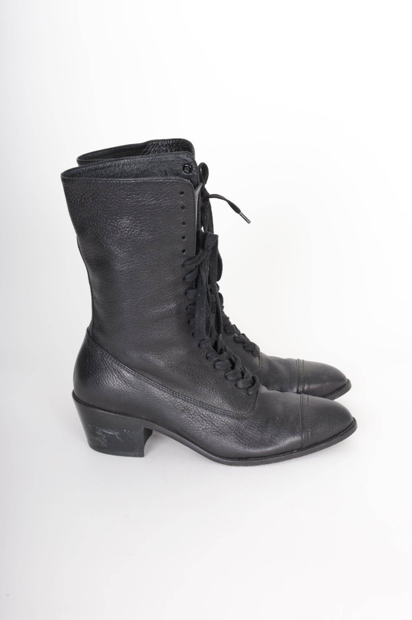 No Label Womens Black Boots Size EU 37