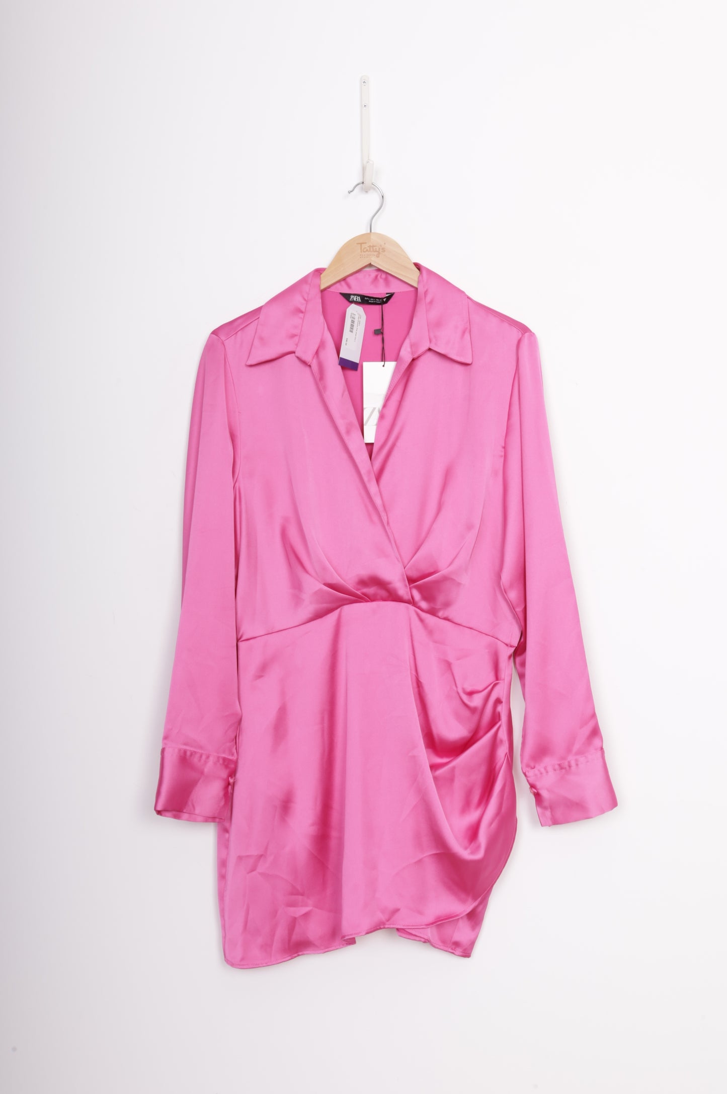 Zara Womens Pink Dress Size L