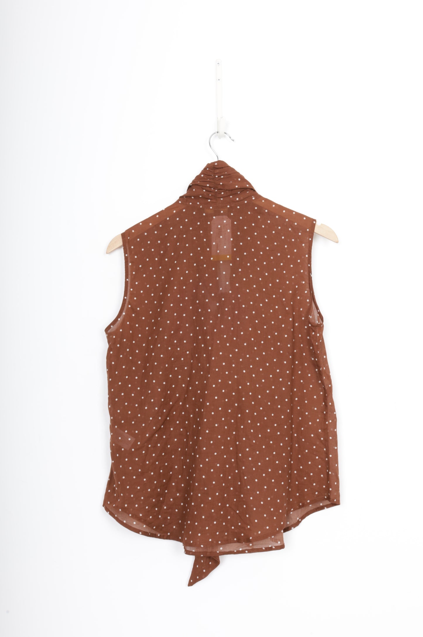 Caroline Sills Womens Brown Top Size 8