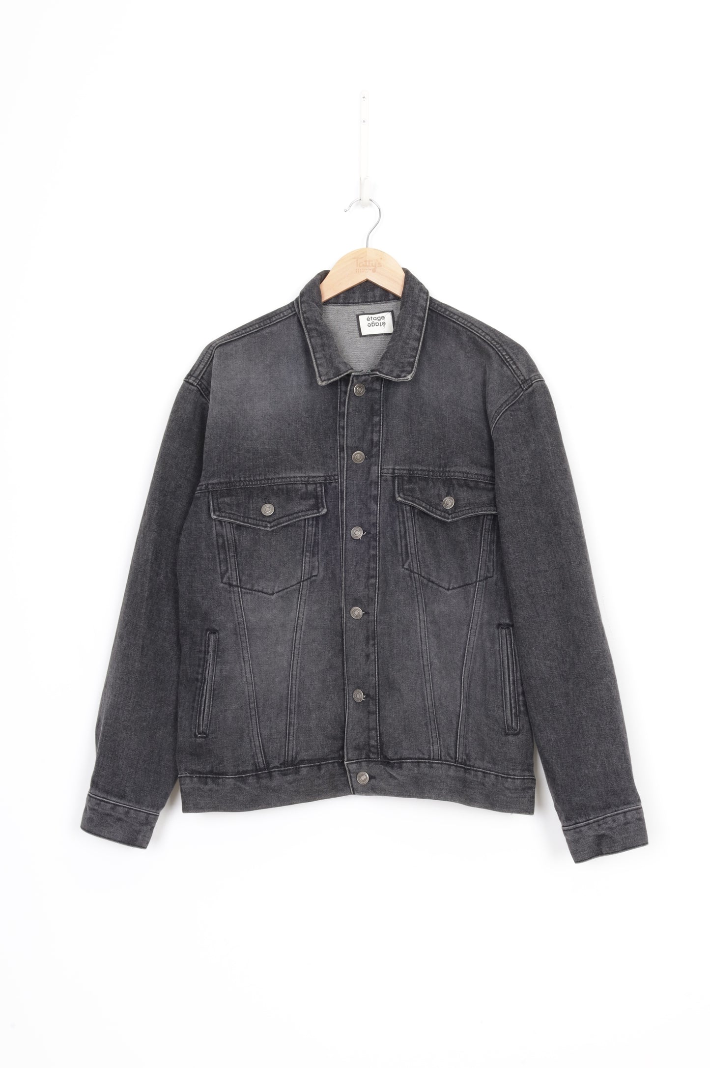 Etage Womens Black Jacket Size M