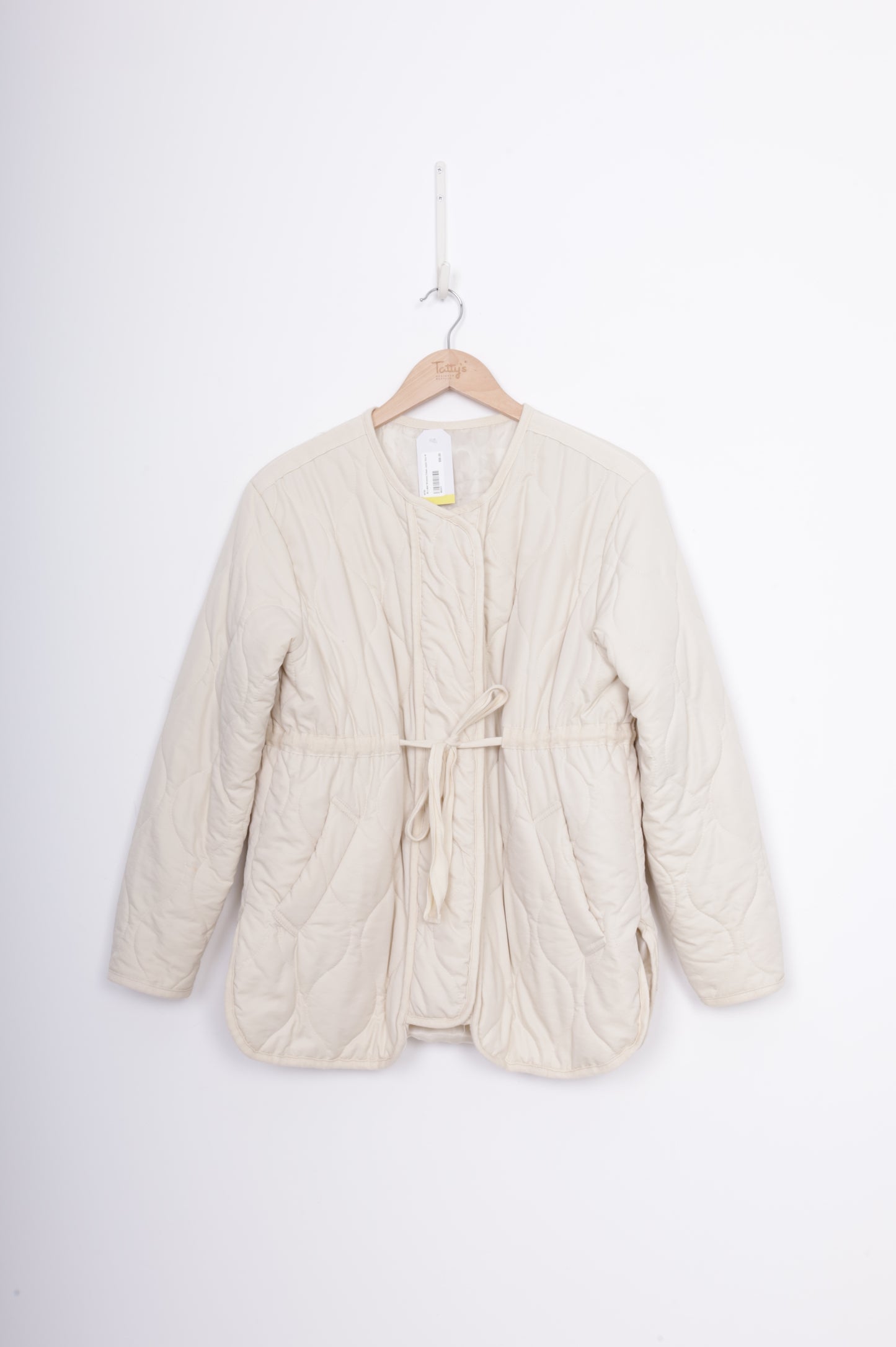 No Label Womens Cream Jacket Size M