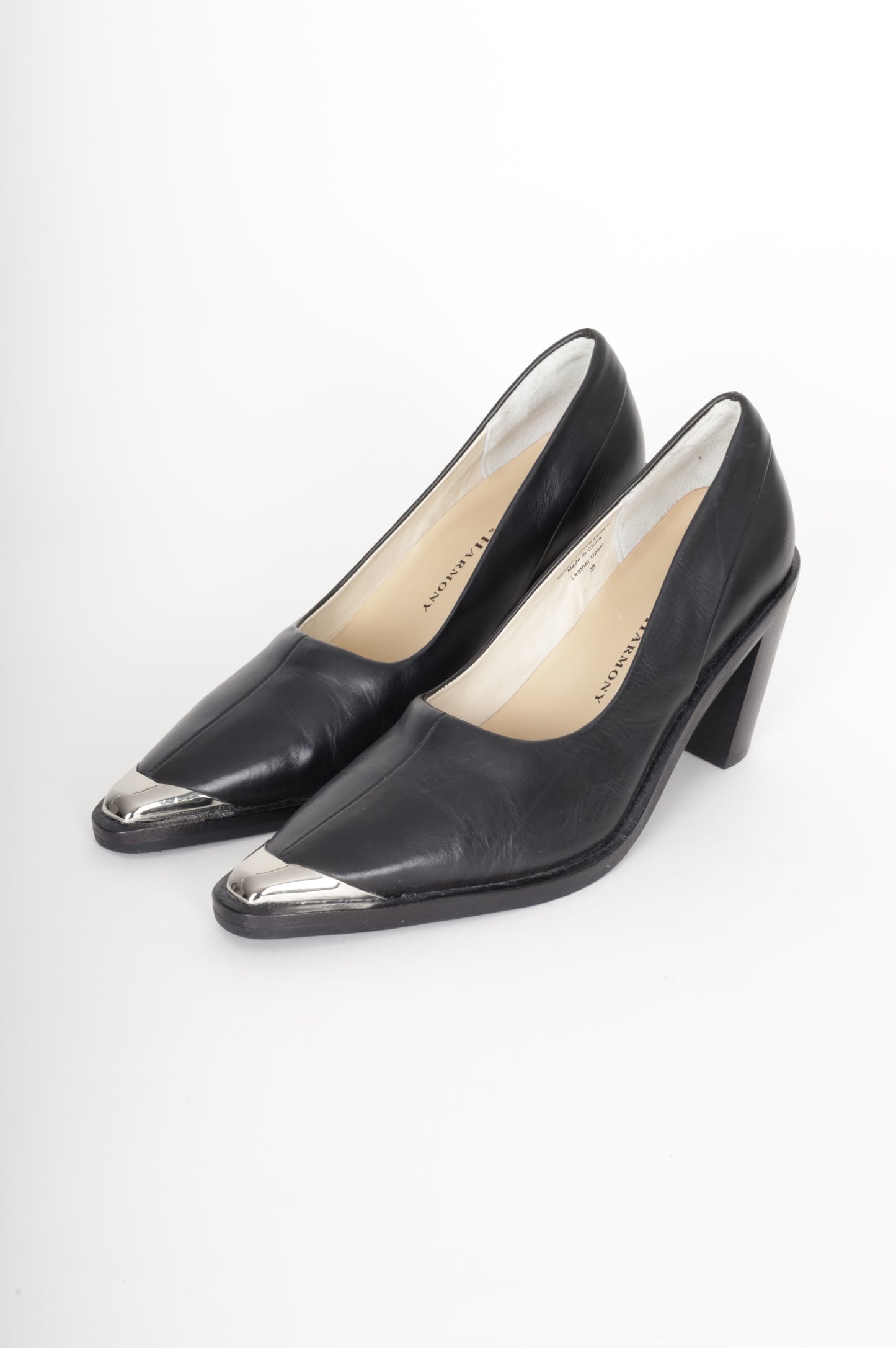 Chaos & Harmony Womens Black Heels Size EU 39