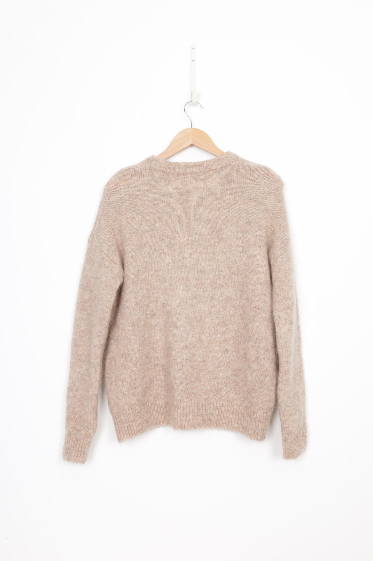 Ena Pelly Womens Beige Jumper Size 6