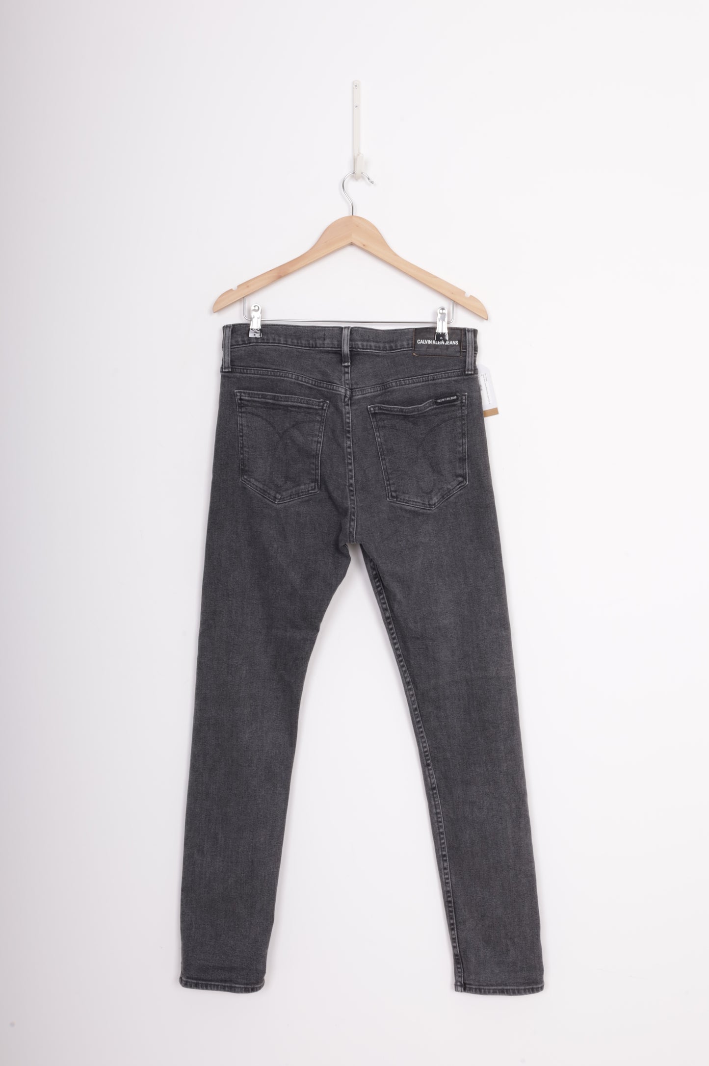 Calvin Klein Jeans Mens Grey Jeans Size W 33