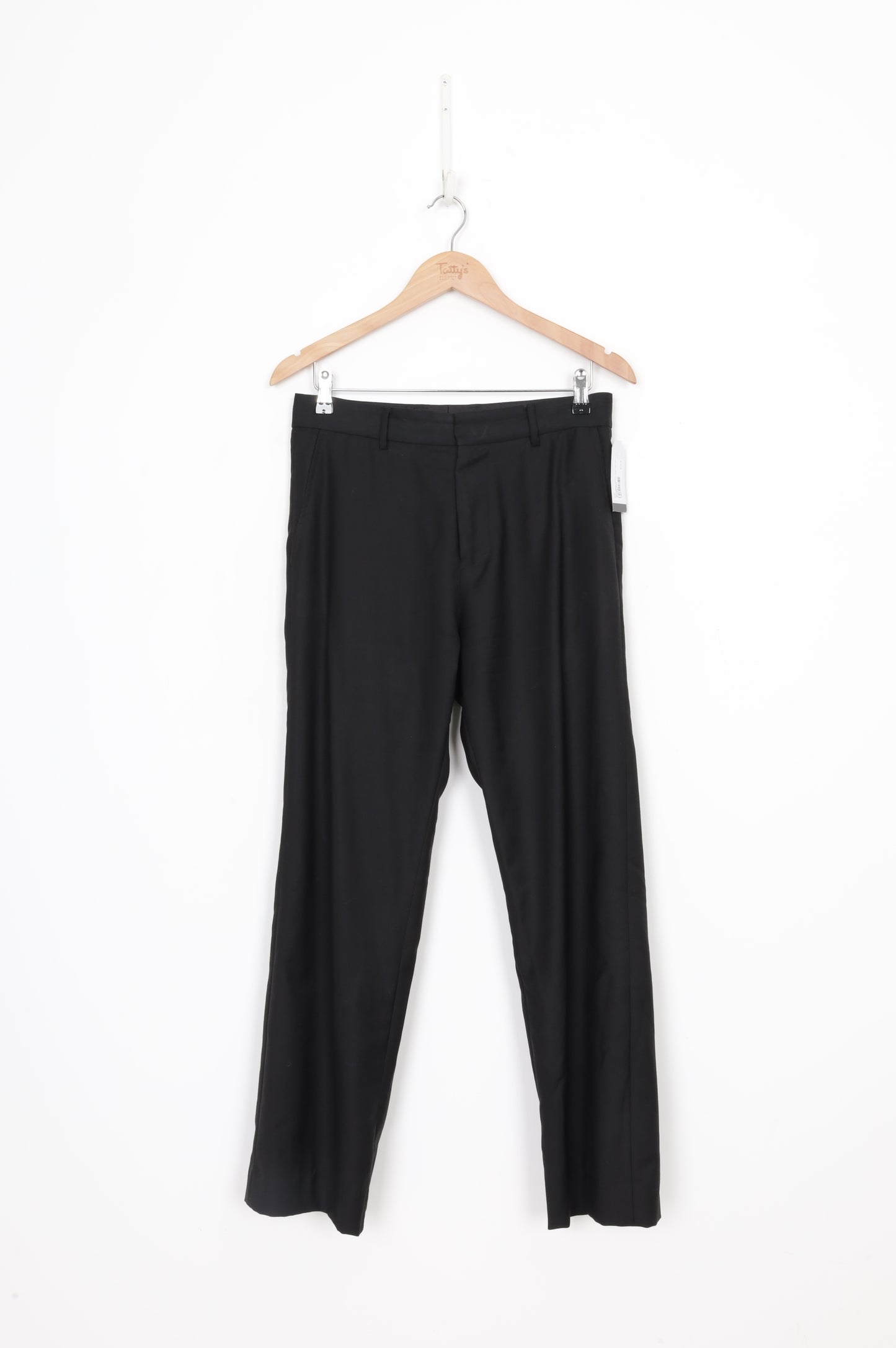 Wynn Hamlyn Womens Black Pants Size W 30