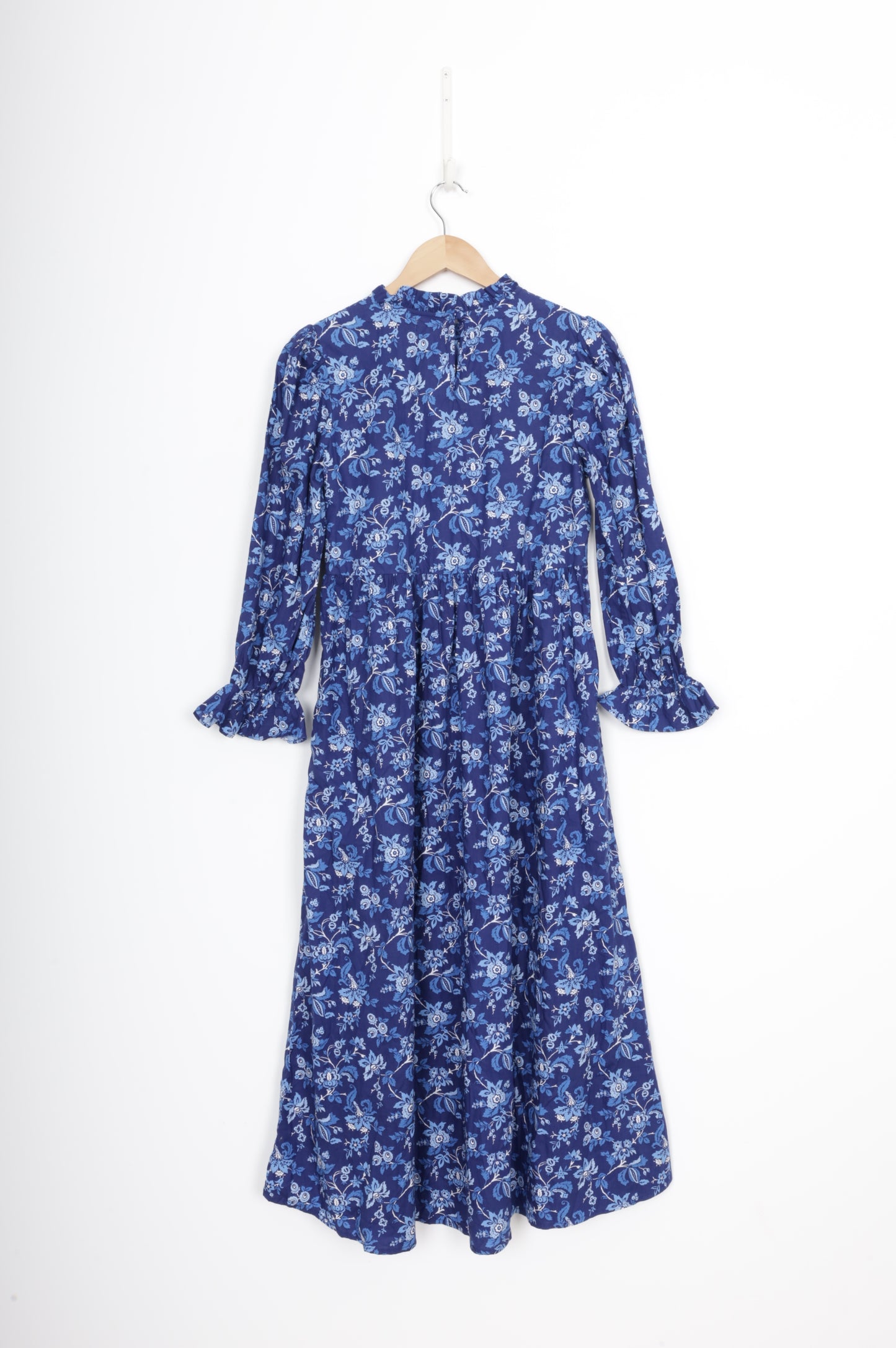 Pink City Prints Womens Blue Dress Size S