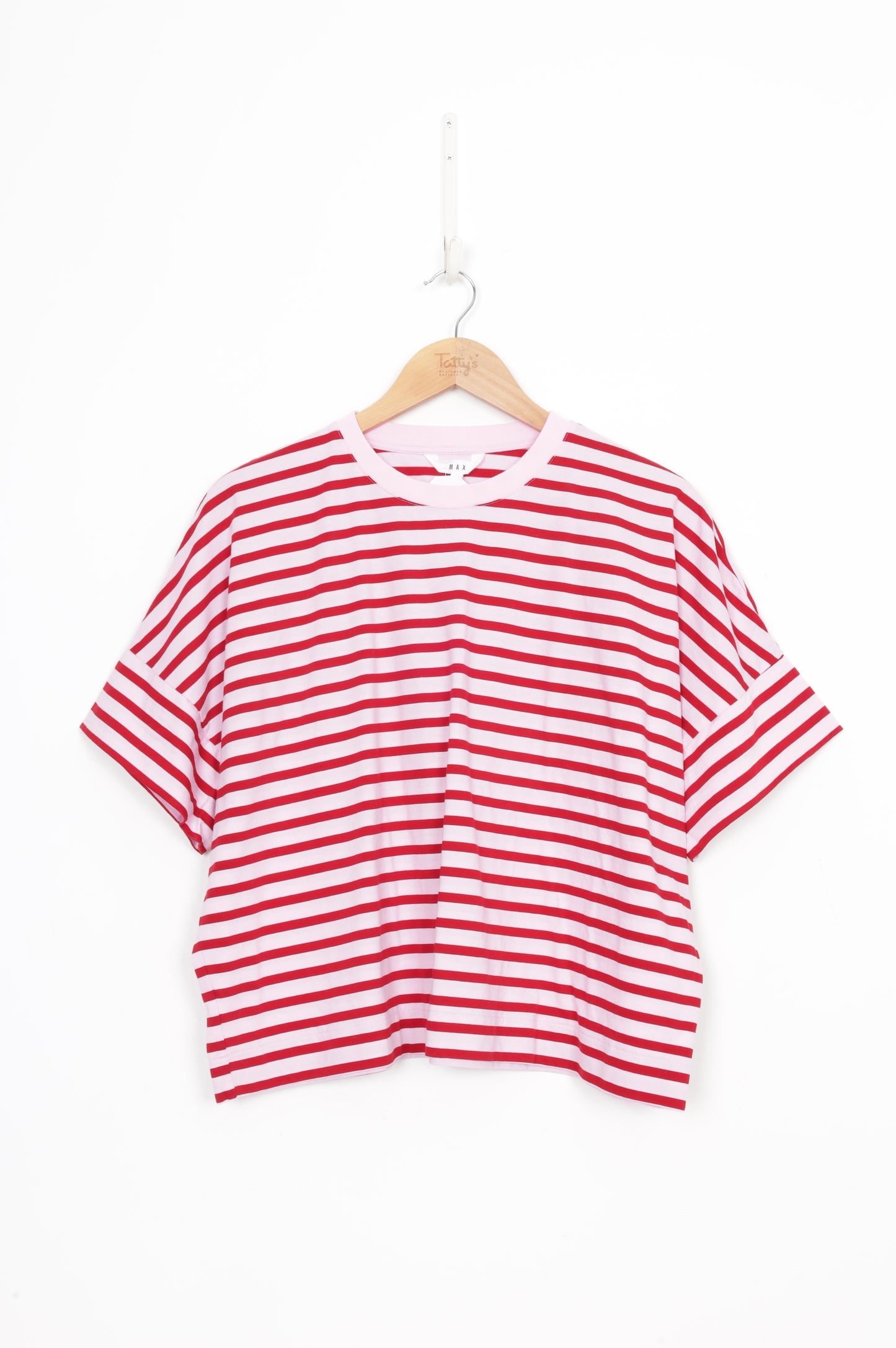 Max Womens Pink Top Size L
