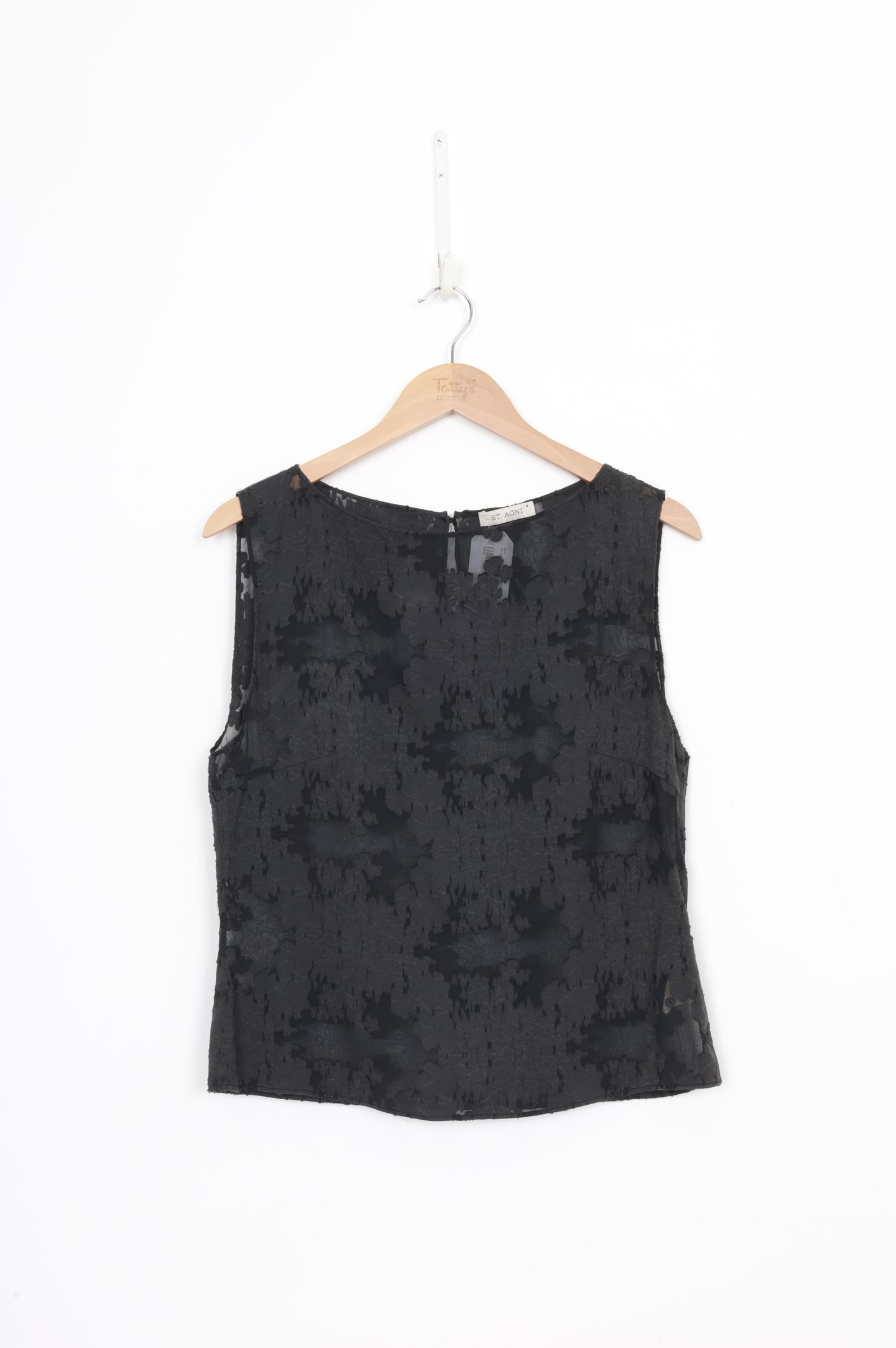 St. Agni Womens Grey Top Size M